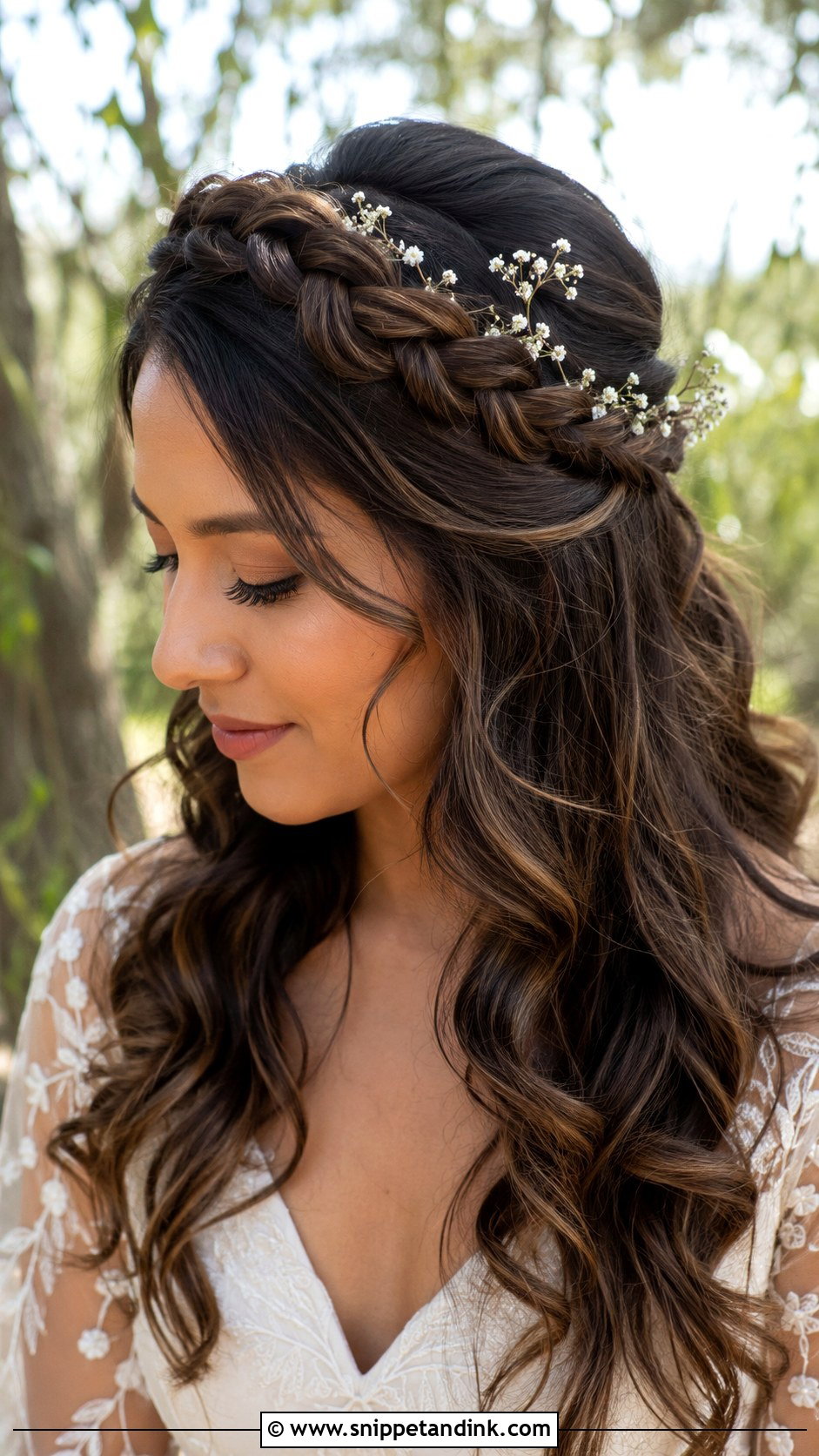 Boho Braided Wedding Hair for Long Hair - Snippet and Ink - 20 Wedding Hair for Long Hair Ideas