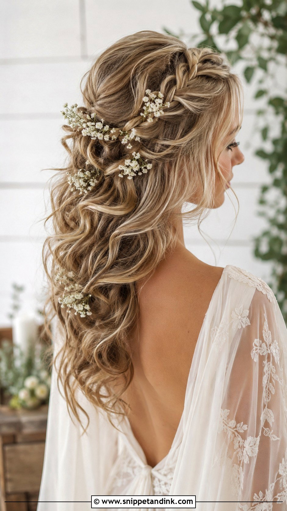 Boho Braided Wedding Hairstyle - Snippet and Ink - 25 Bride Wedding Hairstyle Ideas