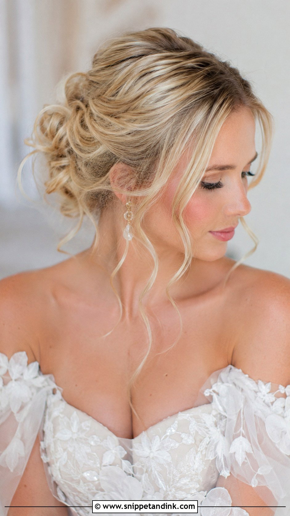 Boho Braided Wedding Hairstyle - Snippet and Ink - 25 Elegant Bridal Hair Ideas
