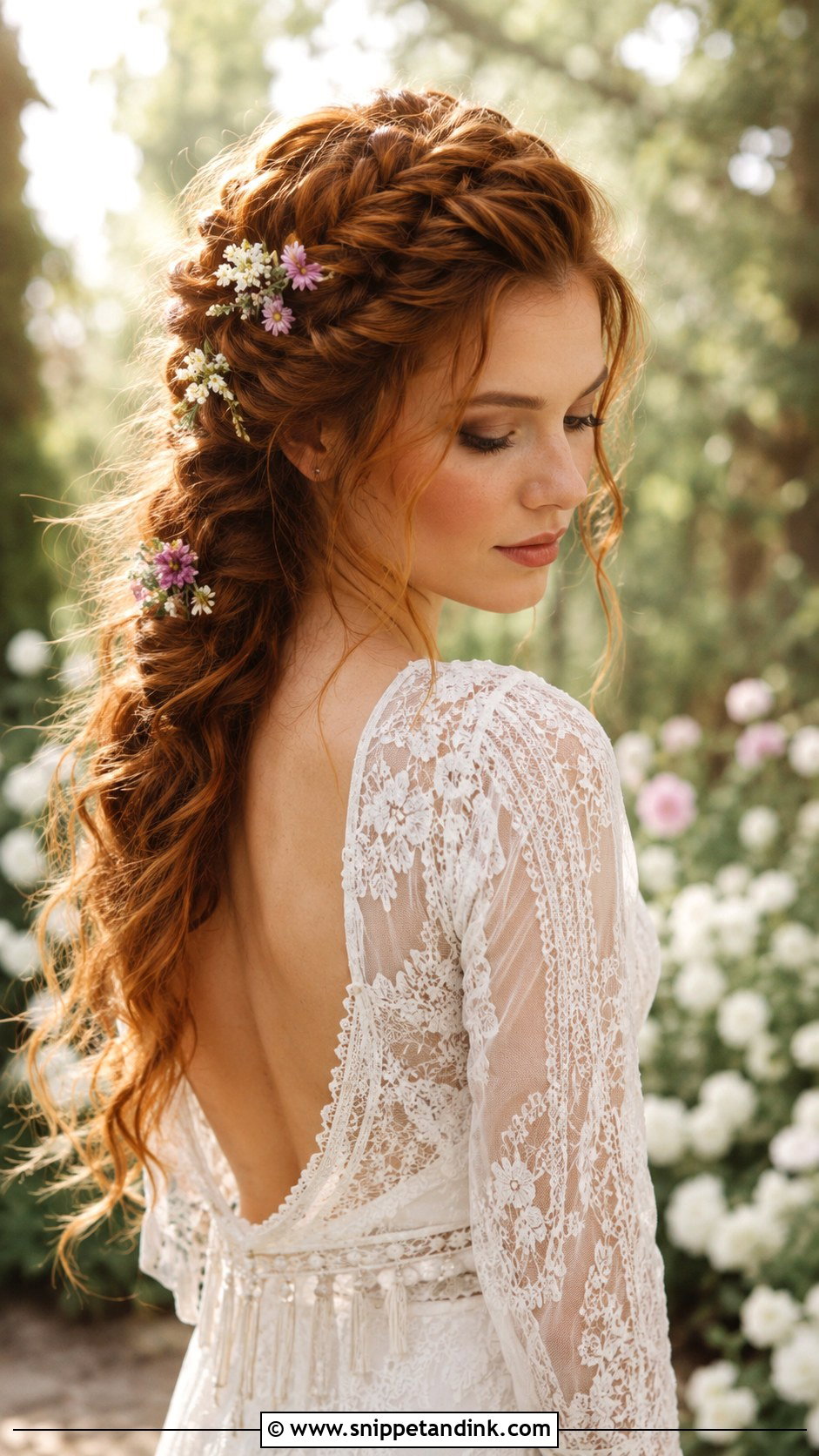 Boho Braided Wedding Hairstyle - Snippet and Ink - 25 Hairstyle Ideas for Wedding