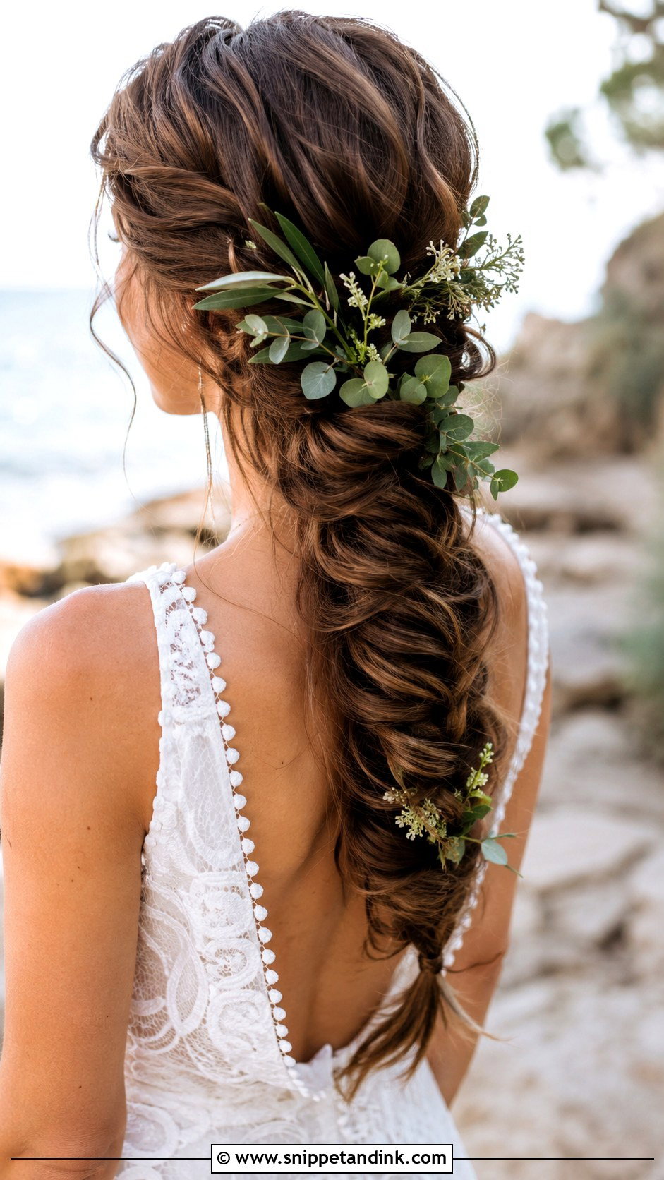 Boho Braided Wedding Hairstyle - Snippet and Ink - 25 Wedding Bridal Hairstyles