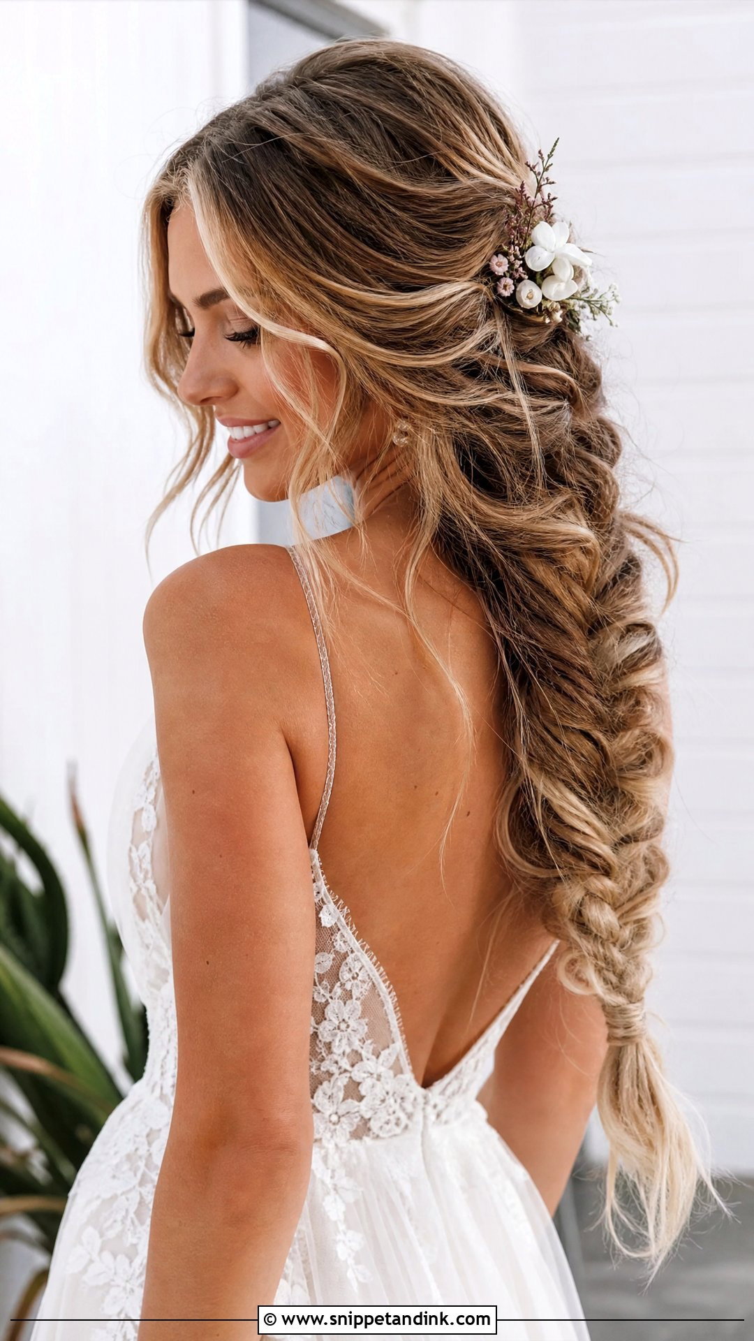 Boho Bridal Braid - Snippet and Ink - 15 2025 Bridal Hairstyles