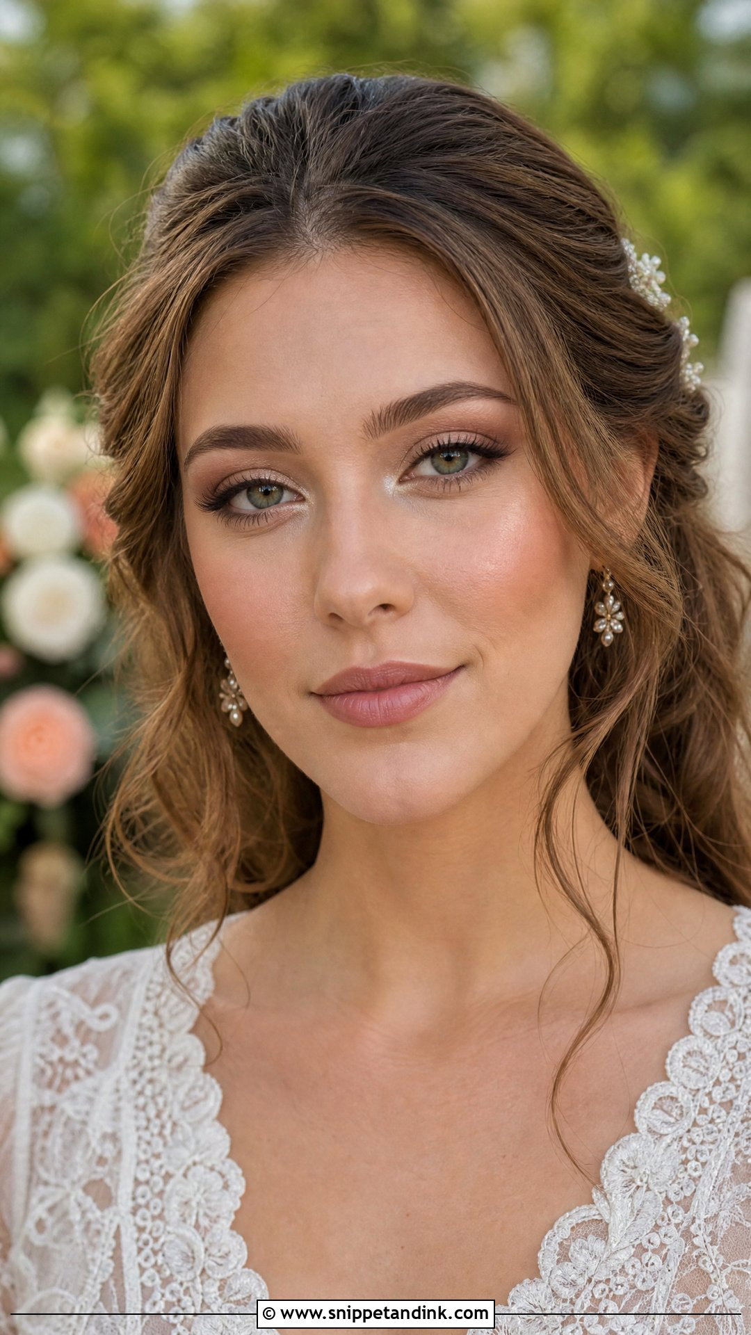 Boho Bridal Makeup For Hooded Eyes - Snippet and Ink - 20 Boho Bridal Makeup Ideas