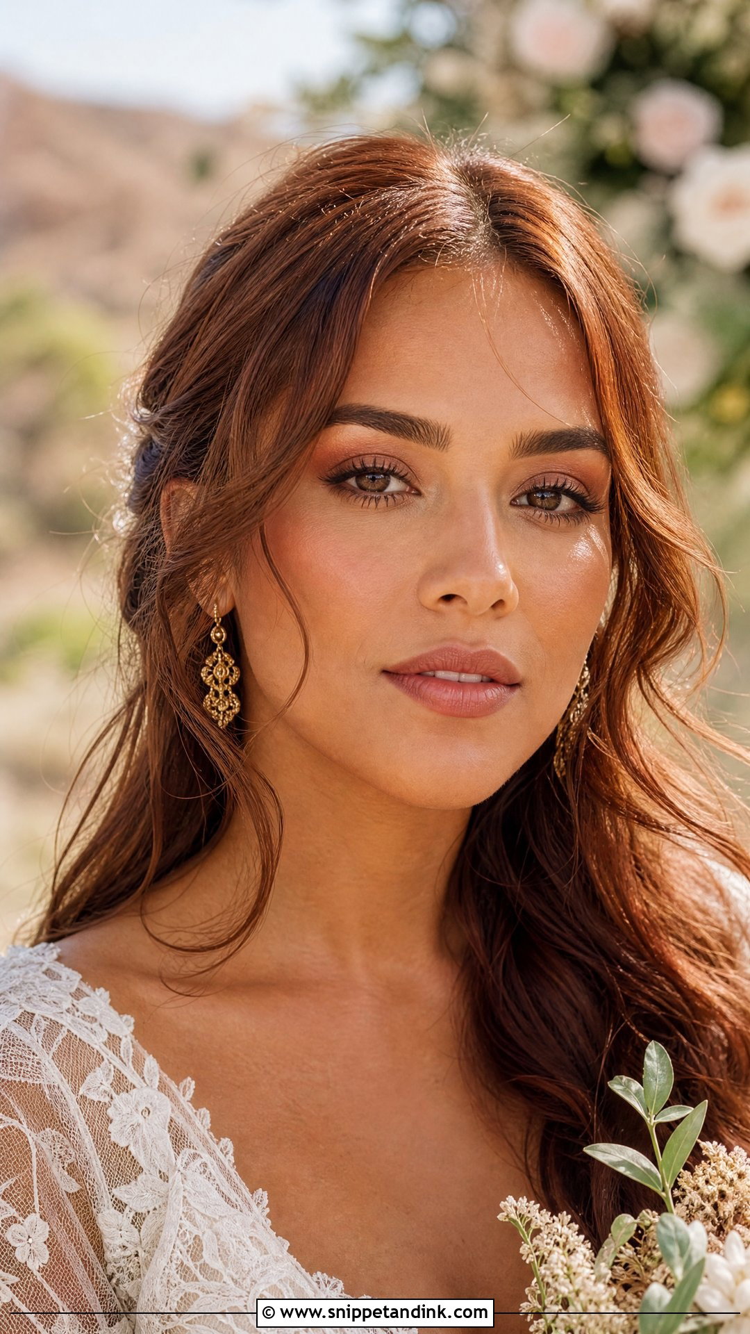 Boho Bridal Makeup For Redheads - Snippet and Ink - 25 Bridal Makeup for Redheads
