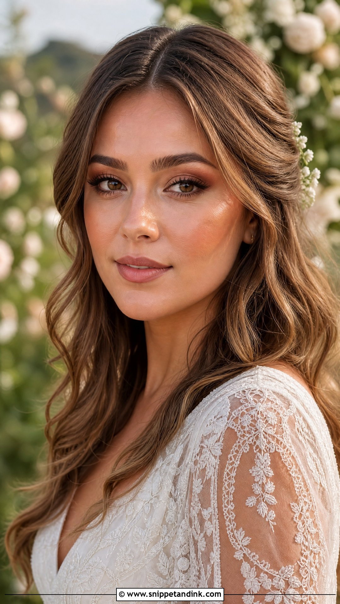 Boho Bridal Makeup for Brown Eyes - Snippet and Ink - 25 Bridal Make Up for Brown Eyes