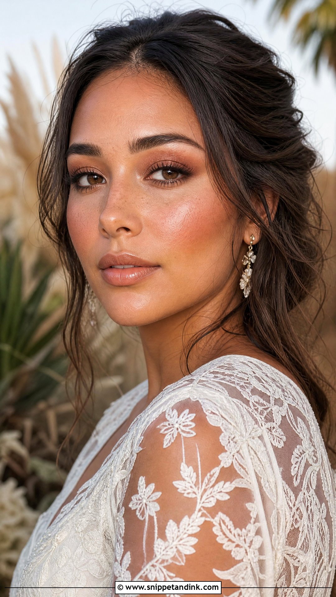 Boho Bridal Makeup - Snippet and Ink - 20 Bridal Makeup Styles