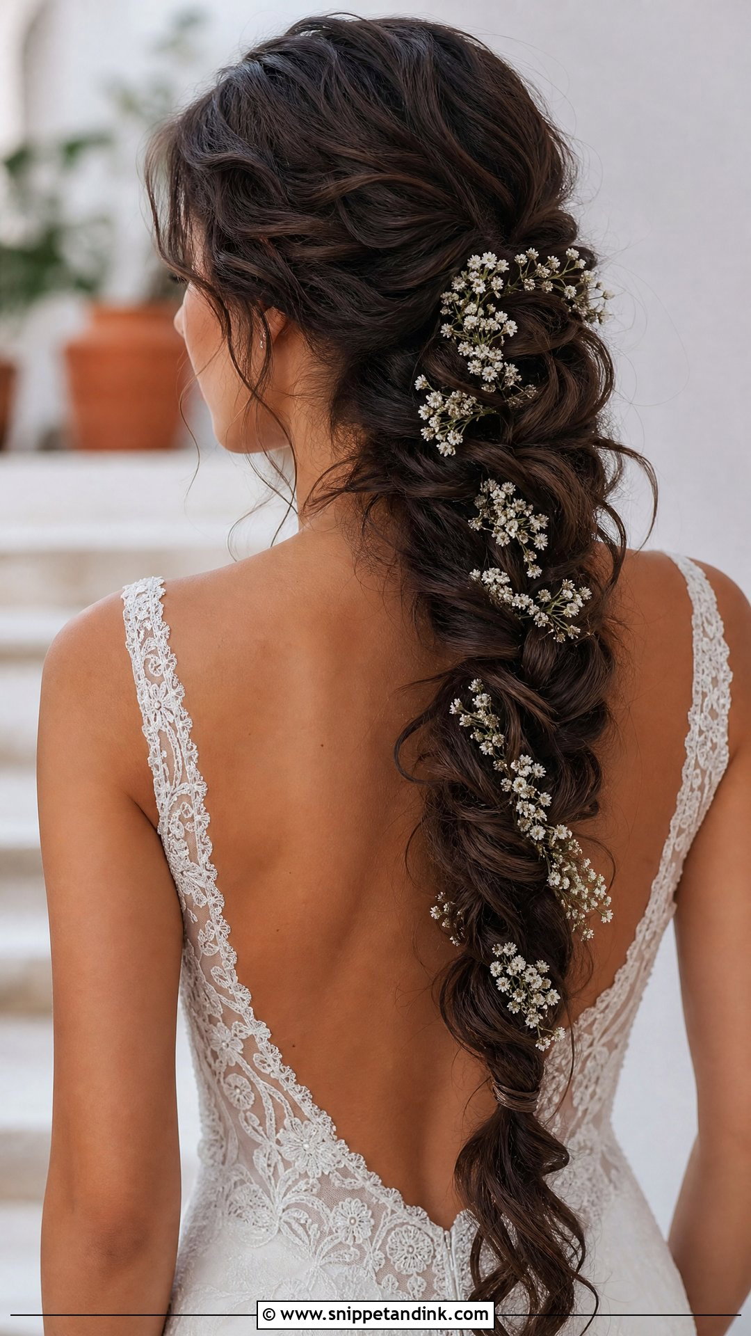 Boho Bridal Mermaid Braid - Snippet and Ink - 15 Boho Bridal Hairstyles