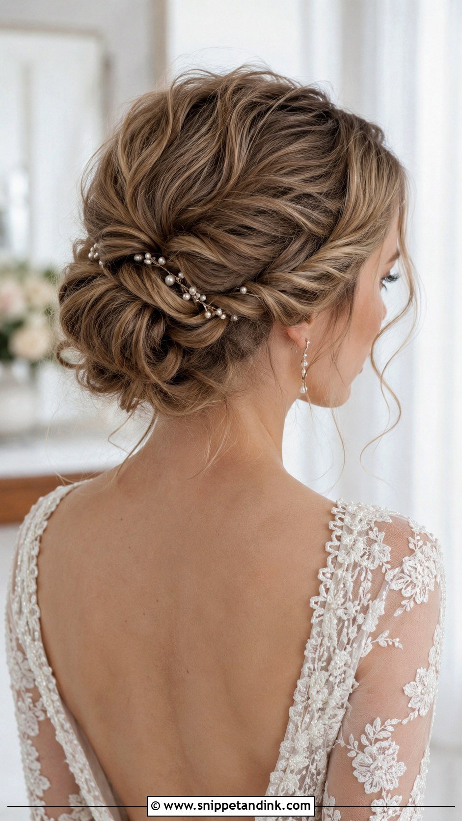 Boho Bridal Updo For Thin Hair - Snippet and Ink - 20 Boho Bridal Hair Updo Ideas