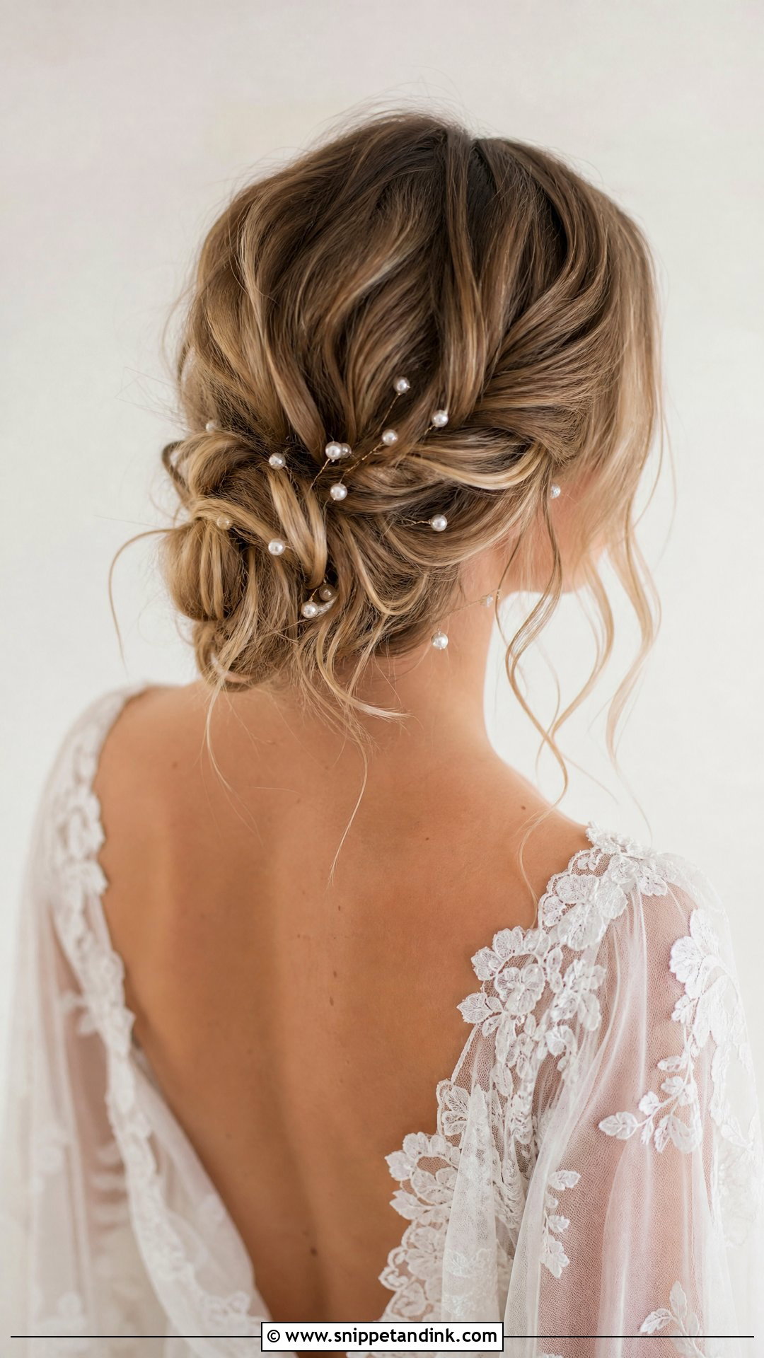Boho Bridal Updo With Pearls - Snippet and Ink - 15 Bridal Updo with Pearls Ideas