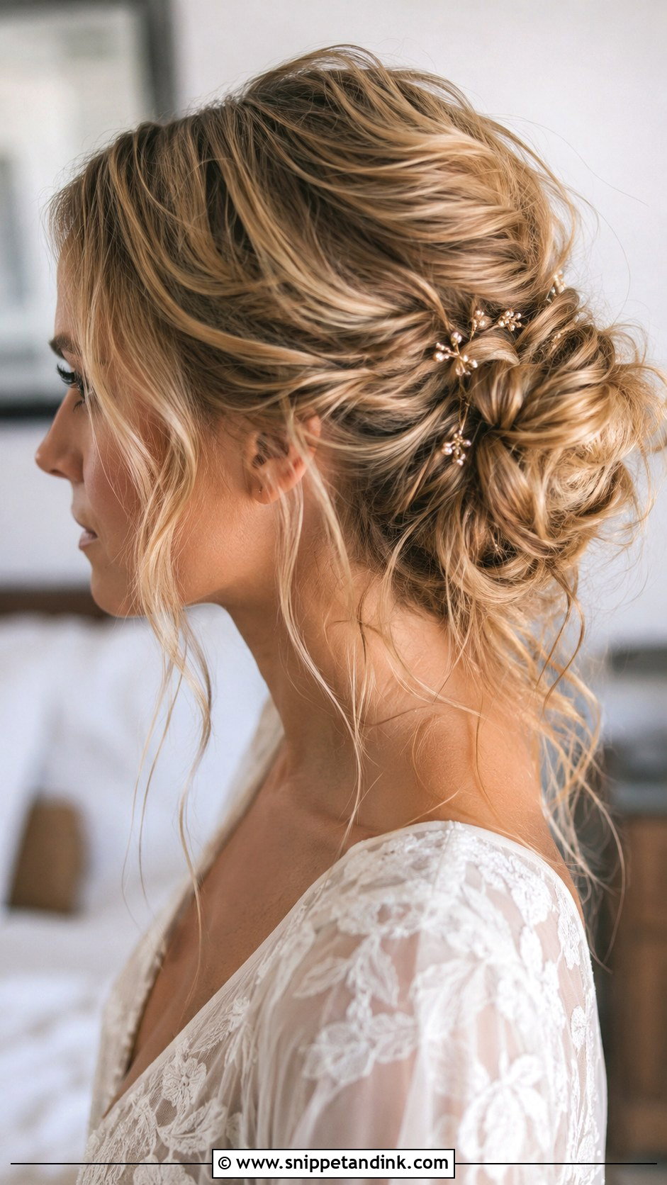 Boho Bride Updo For Long Hair - Snippet and Ink - 20 Bride Updo Hairstyles for Long Hair