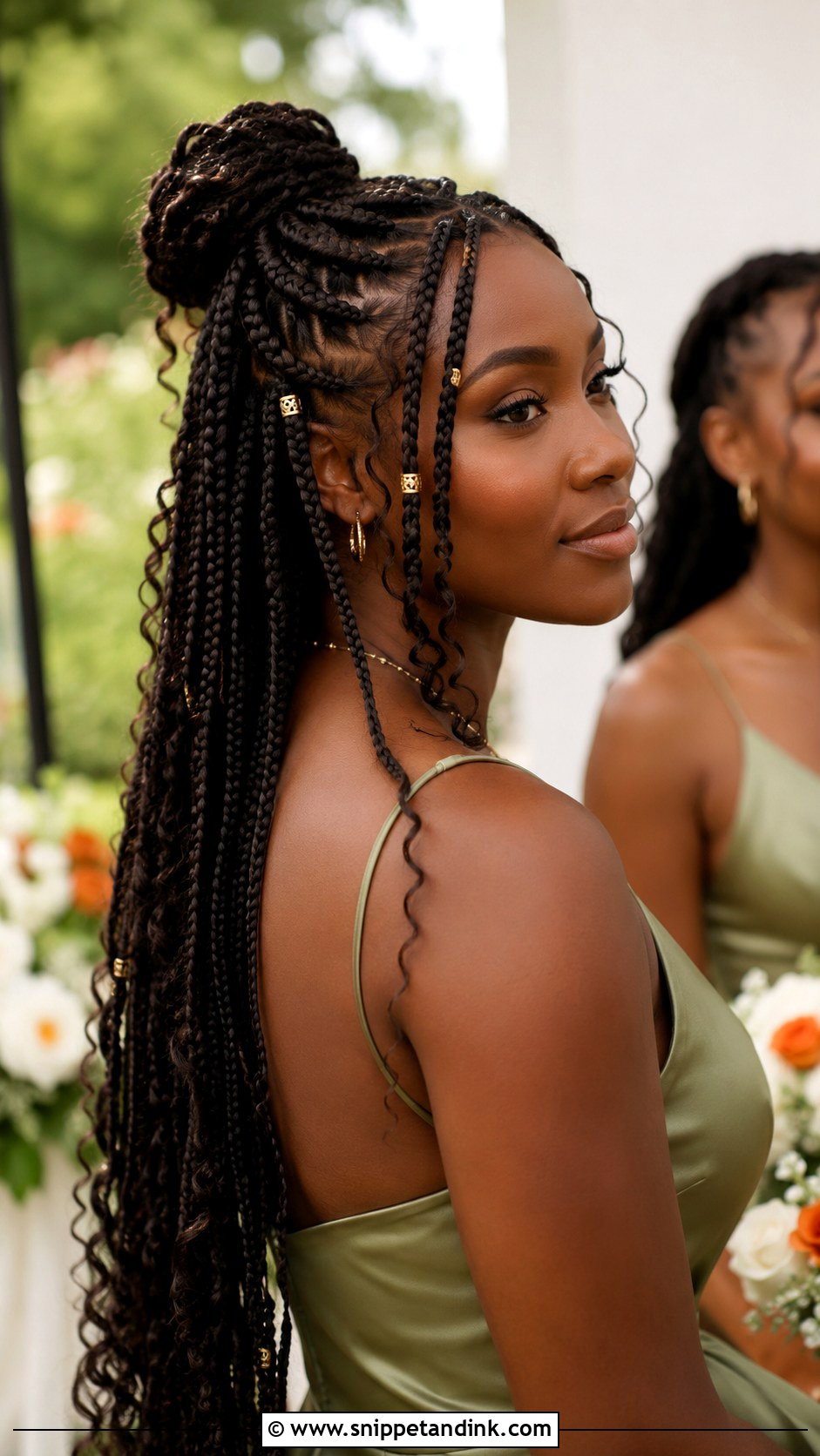 Boho Bridesmaid Boho Braids - Snippet and Ink - 25 Boho Bridesmaid Hair Ideas