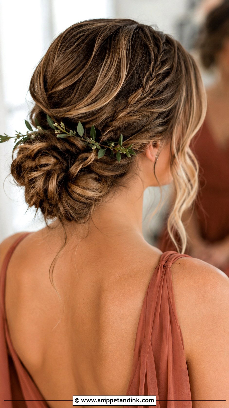 Boho Bridesmaid Bun - Snippet and Ink - 25 Bridesmaid Bun Hairstyles