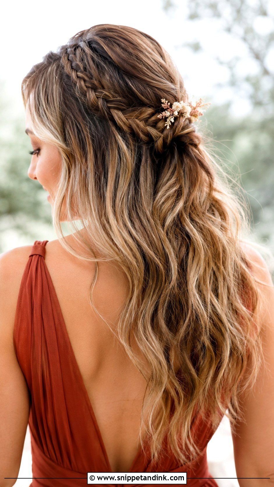 Boho Bridesmaid Hair - Snippet and Ink - 25 Wedding Hair for Bridesmaids Ideas