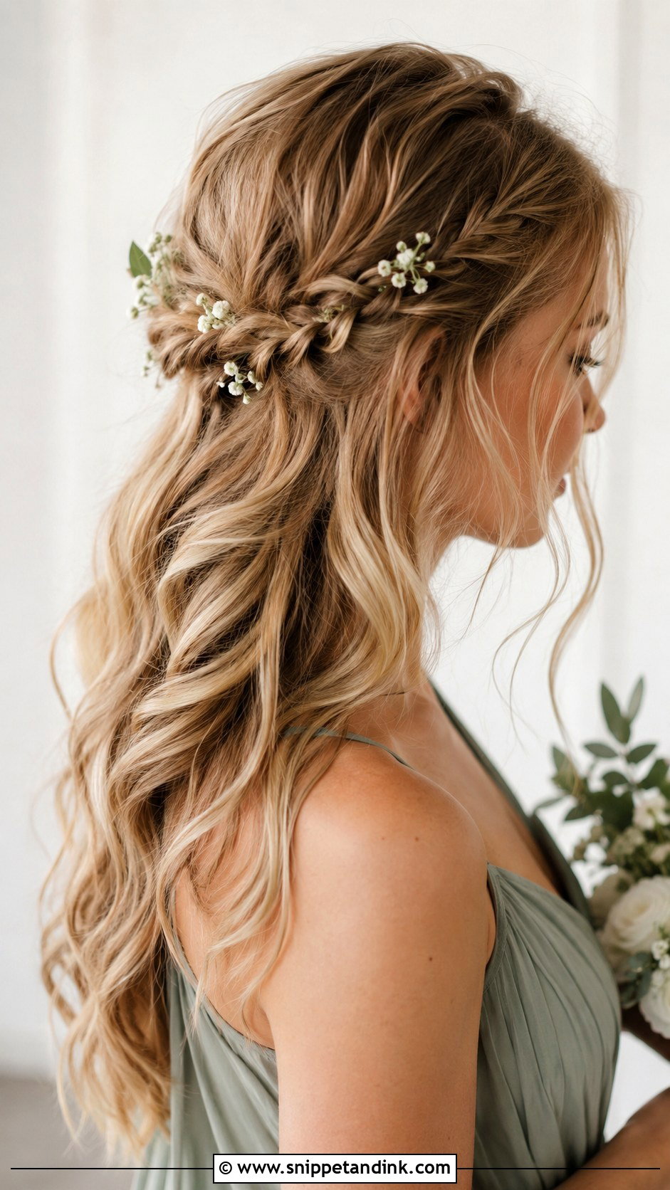 Boho Bridesmaid Hair - Snippet and Ink - 30 Wedding Bridesmaid Hair Ideas