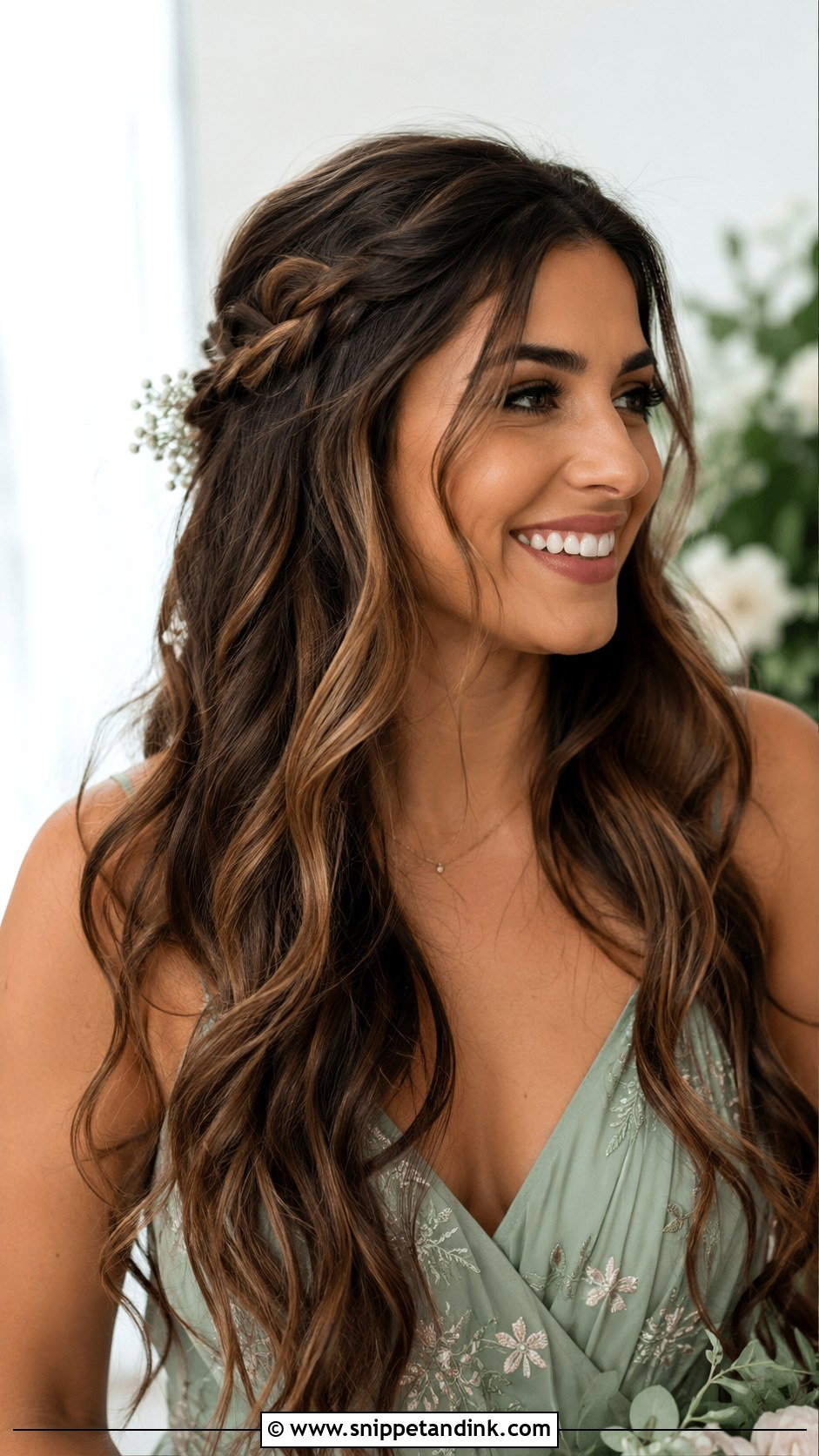 Boho Bridesmaid Hairstyle - Snippet and Ink - 30 Bridesmaid Hairstyles for Long Hair