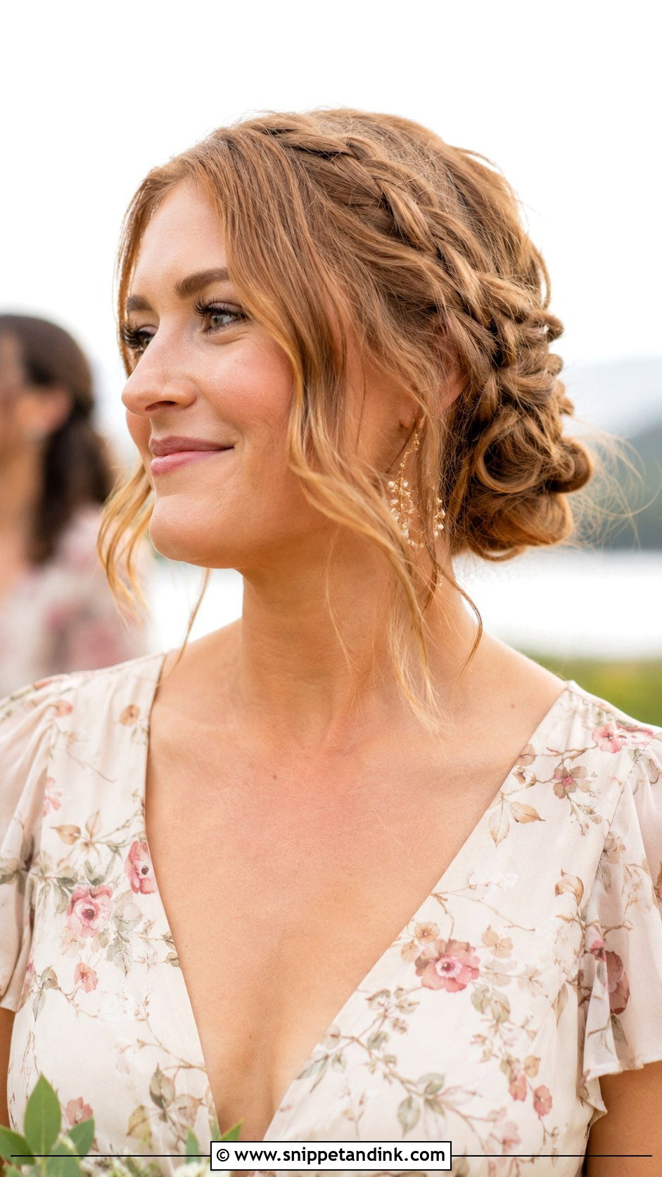 Boho Bridesmaid Updo - Snippet and Ink - 20 Bridesmaids Hair Updo Ideas