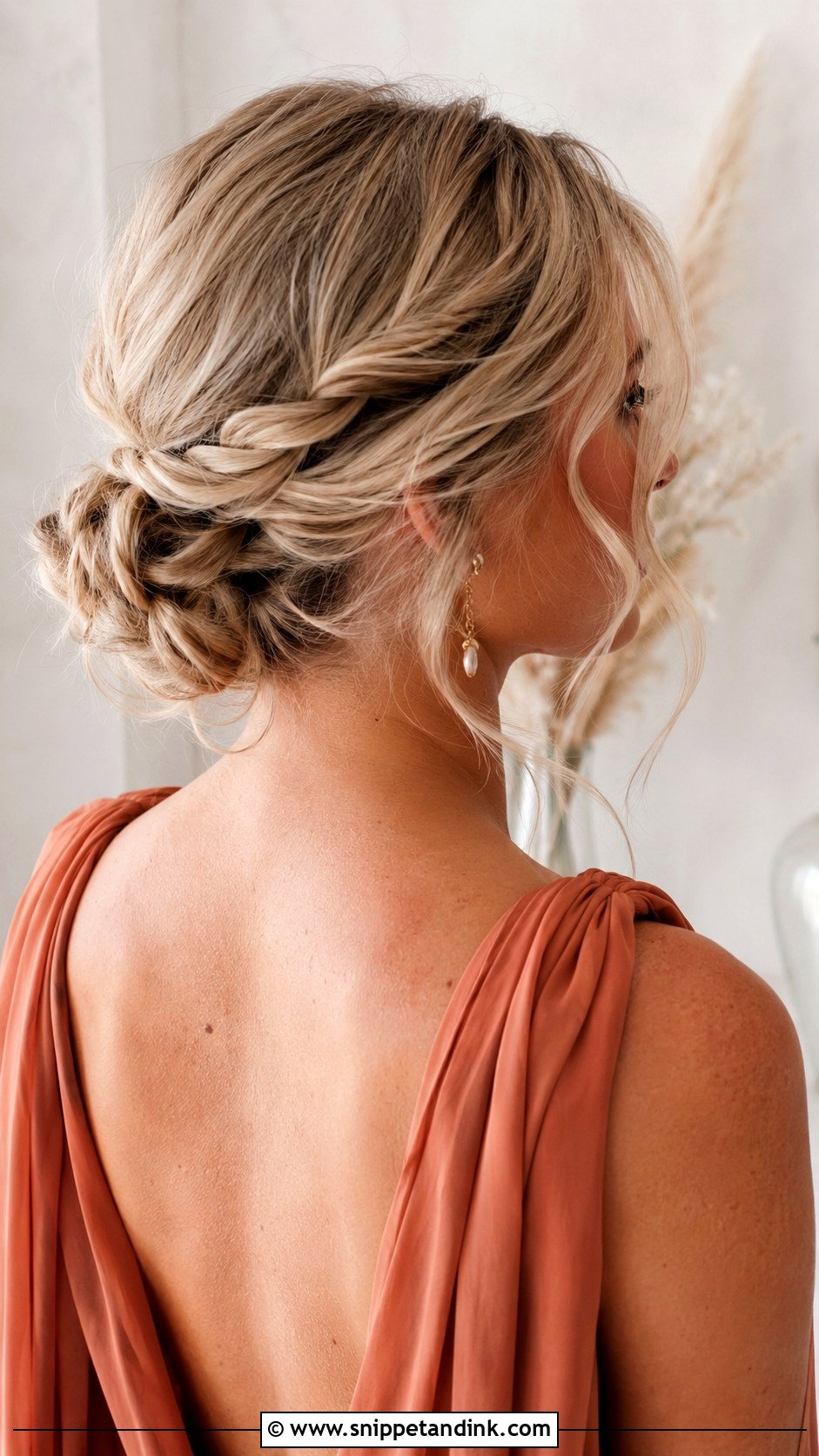 Boho Bridesmaid Updo - Snippet and Ink - 20 Easy Bridesmaid Hair Updo Ideas