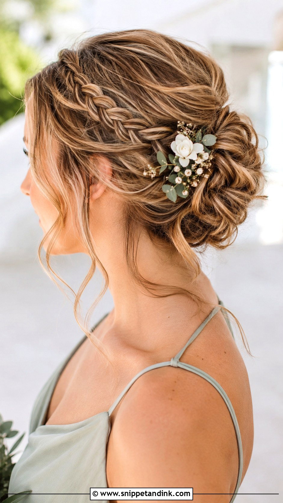 Boho Bridesmaid Updo - Snippet and Ink - 25 Bridesmaid Updos