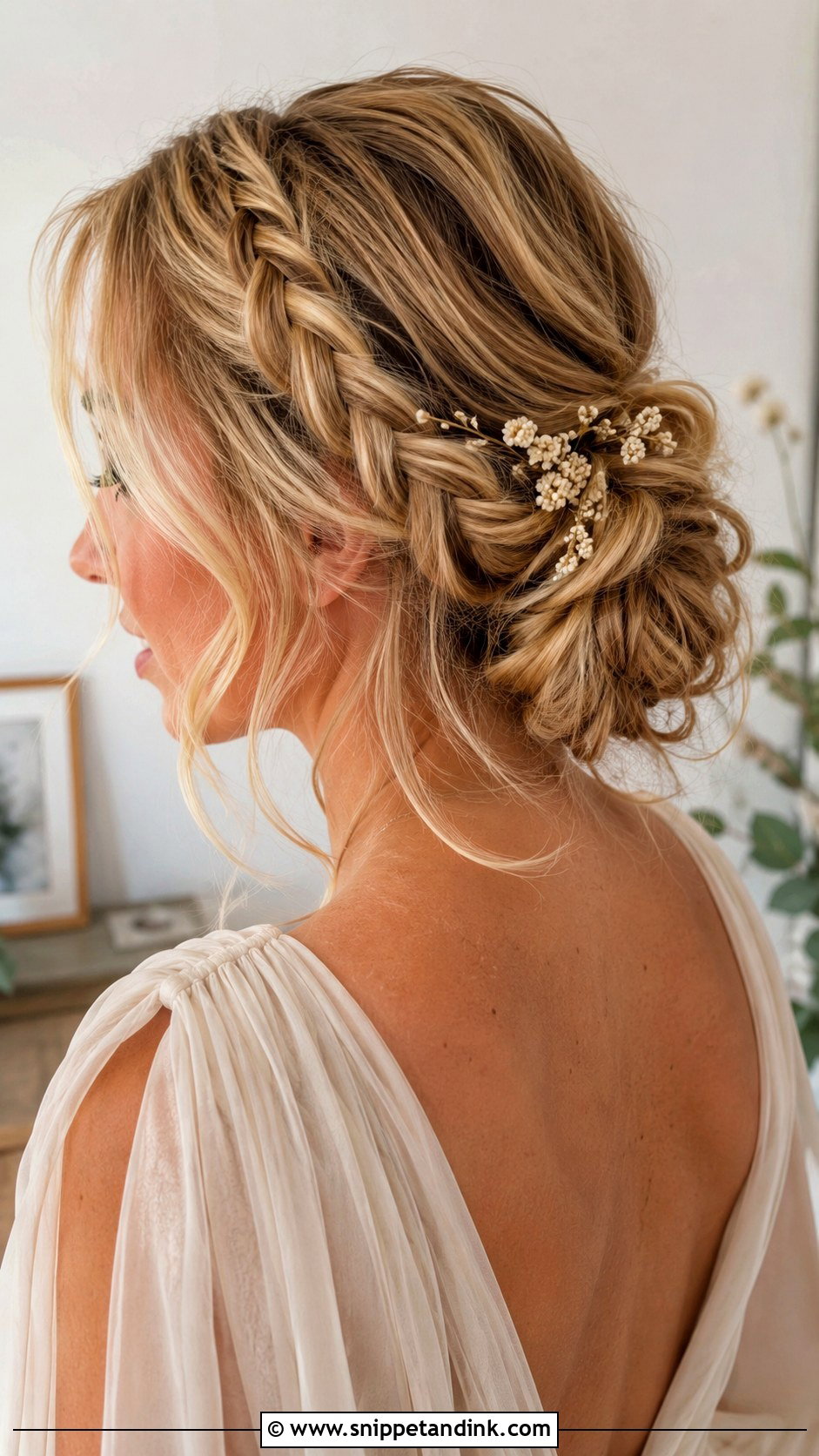 Boho Bridesmaid Updo - Snippet and Ink - 20 Bridesmaid Updo Ideas