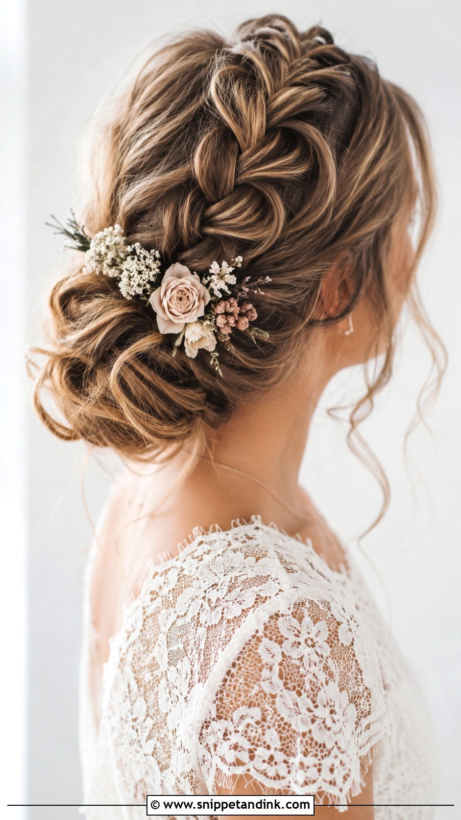 Boho Dutch Braid Wedding Hairstyle - Snippet and Ink - 25 Boho Braid Wedding Hair Ideas