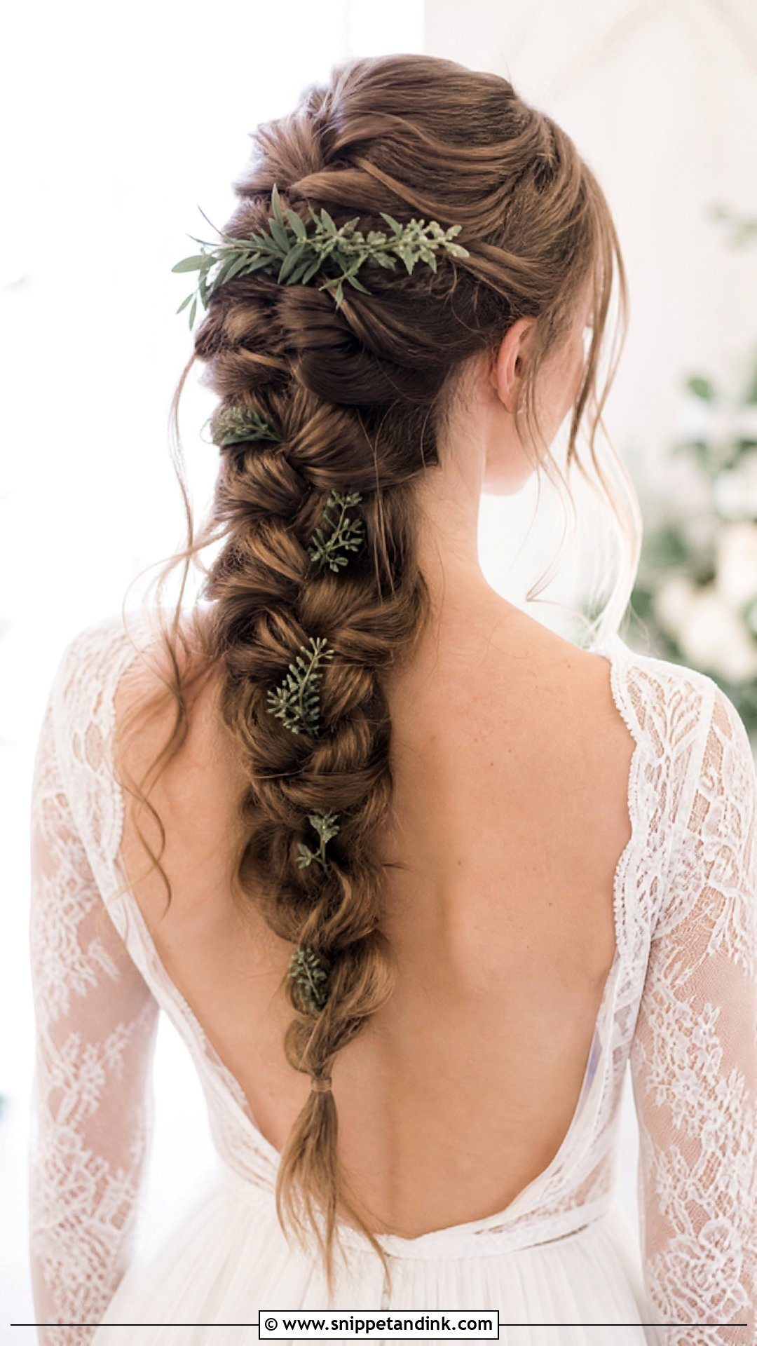 Boho French Braid Wedding Hairstyle - Snippet and Ink - 20 Boho Braids Wedding
