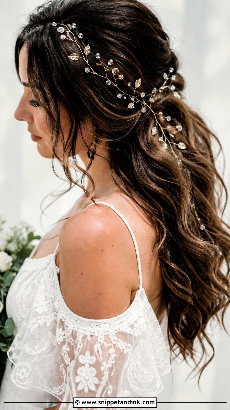 Boho Hair Vine - Snippet and Ink - 25 Wedding Hair Pieces