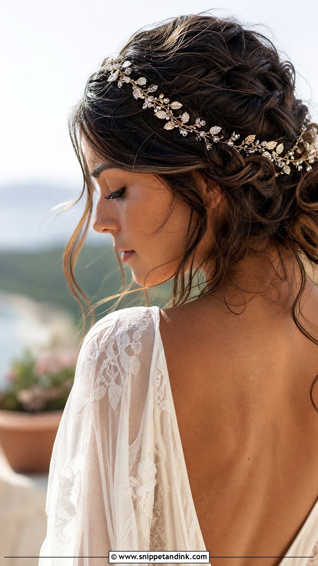 Boho Hair Vine - Snippet and Ink - 20 Bridal Hair Accessories Headpieces