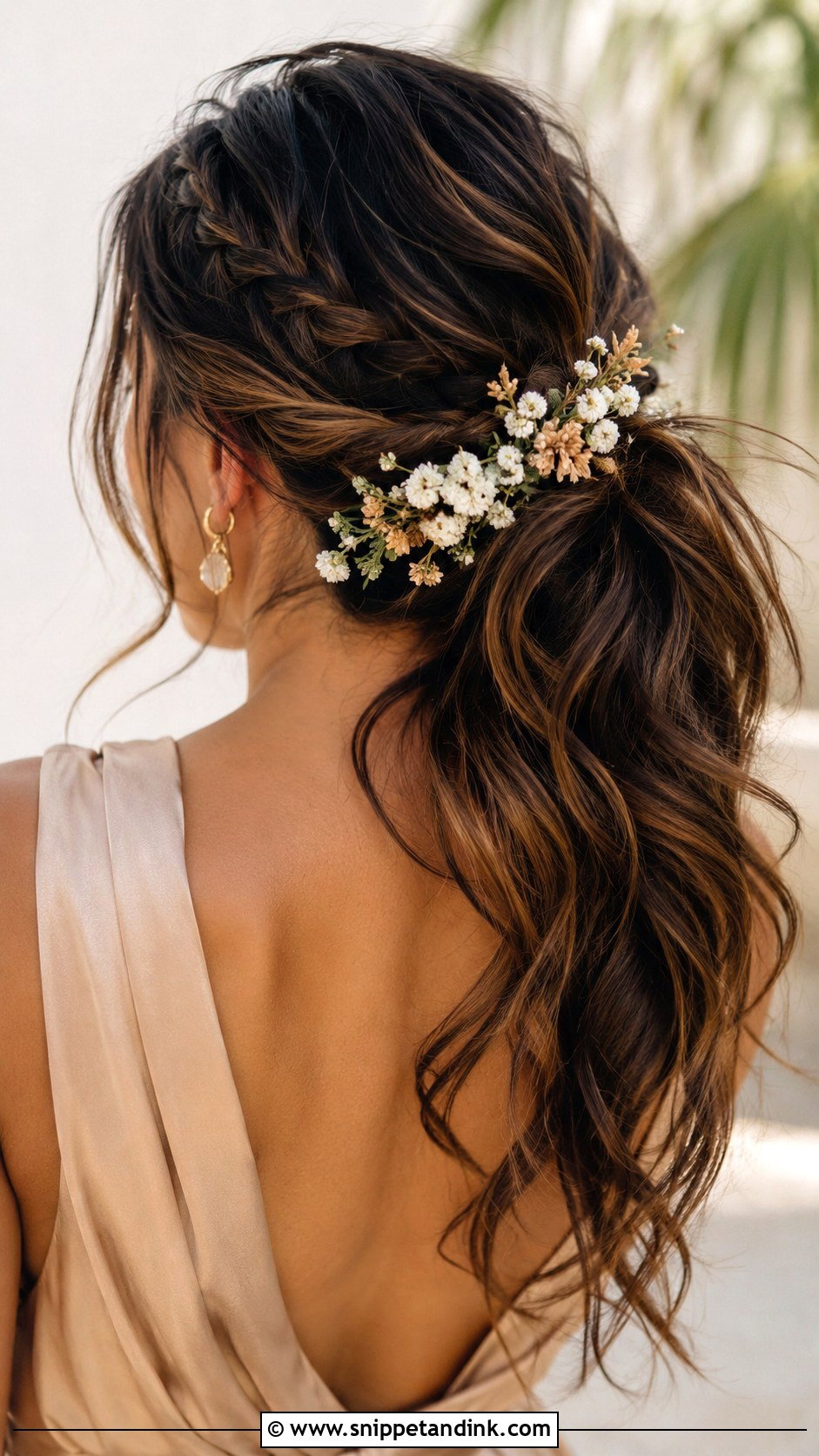 Boho Ponytail Bridesmaid Hairstyle - Snippet and Ink - 30 Bridesmaid Hairstyles Ponytail