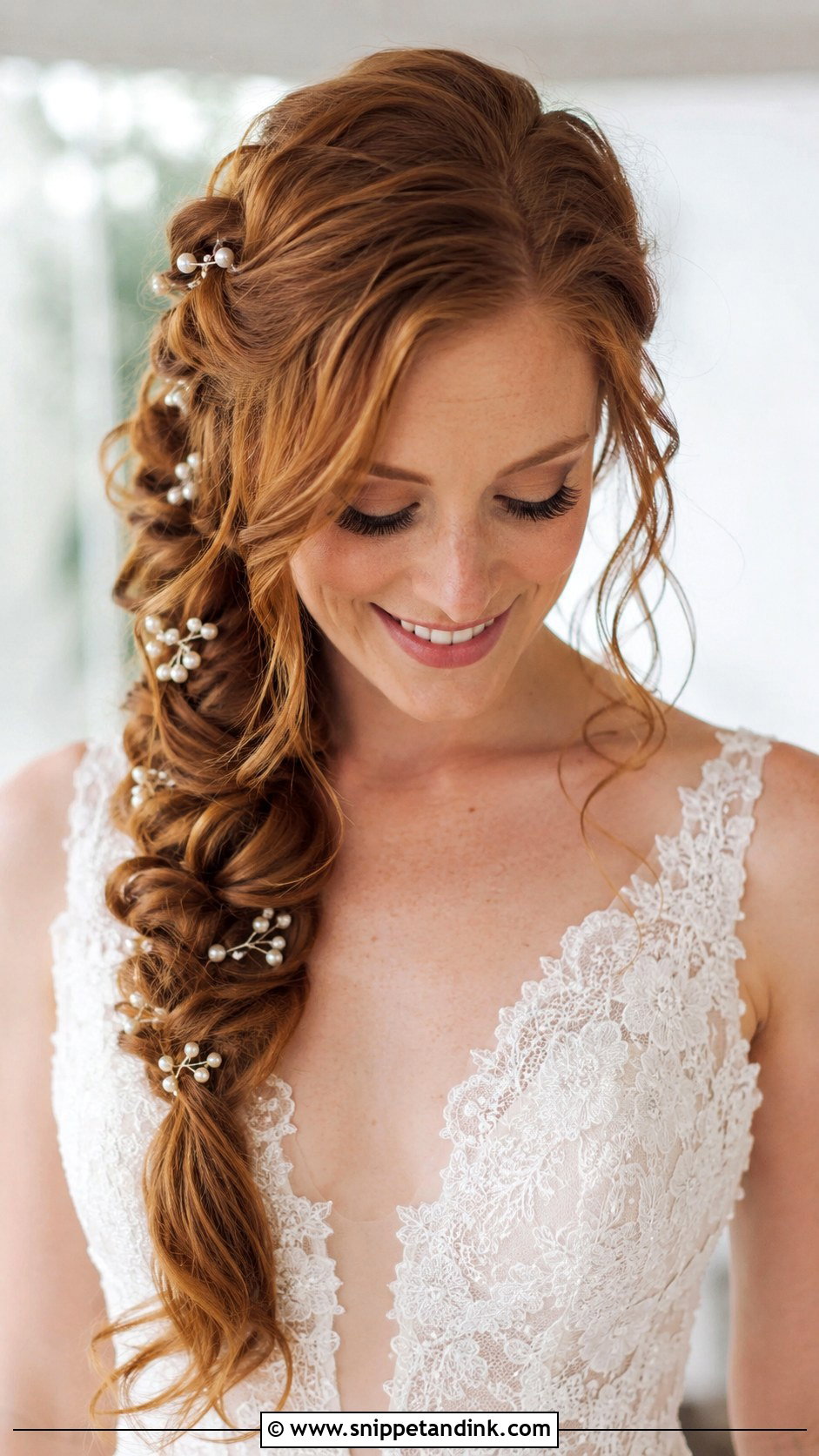 Boho Rope Braid Wedding Hairstyle - Snippet and Ink - 25 Boho Braid Wedding Hair Ideas