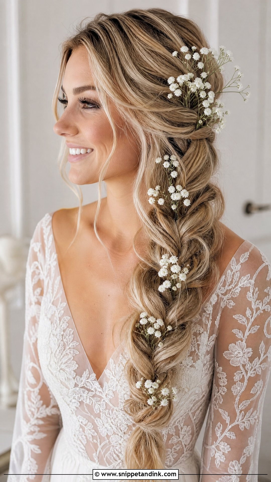 Boho Wedding Braid - Snippet and Ink - 15 Beautiful Wedding Hair Ideas