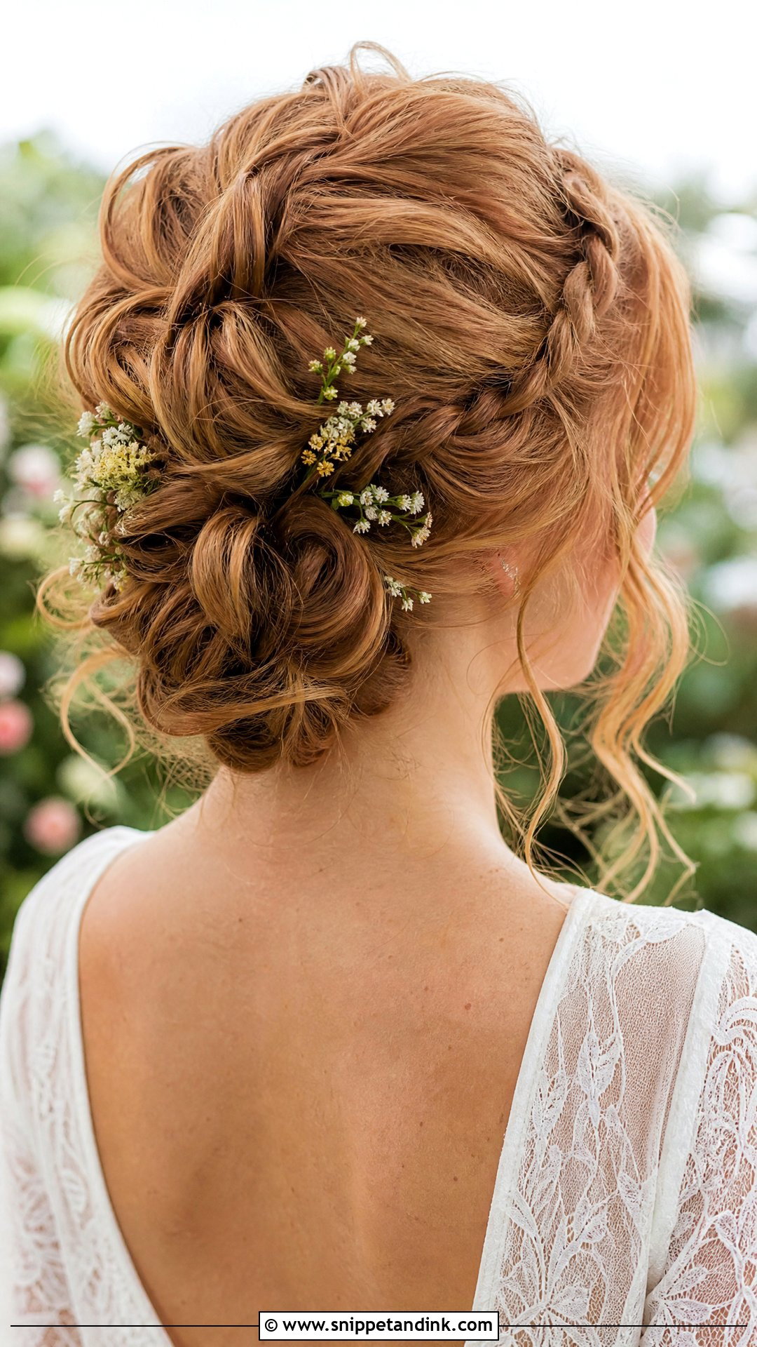 Boho Wedding Hair Updo - Snippet and Ink - 15 Easy Wedding Hair Updos