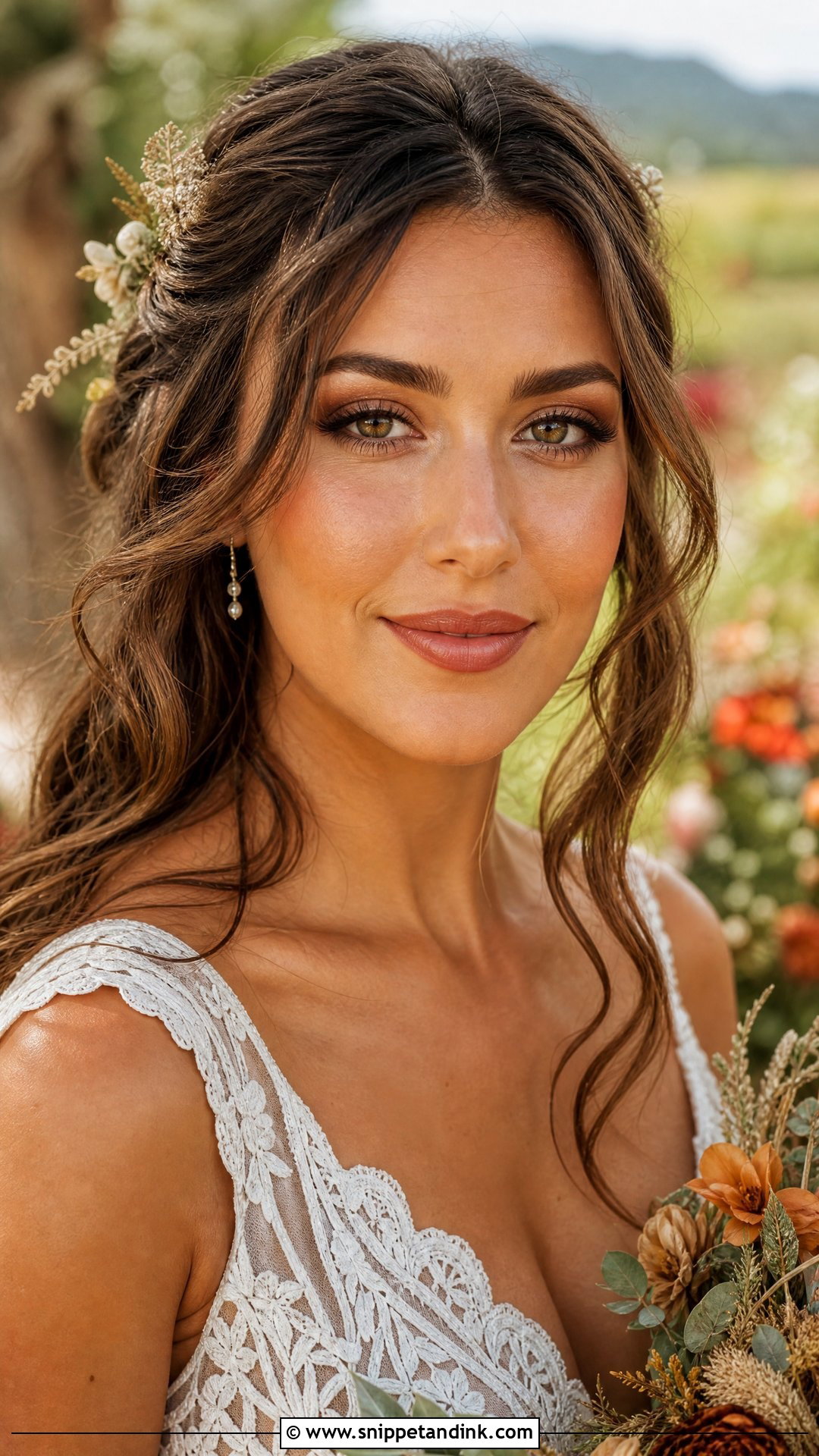 Boho Wedding Makeup - Snippet and Ink - 20 Romantic Wedding Makeup Ideas