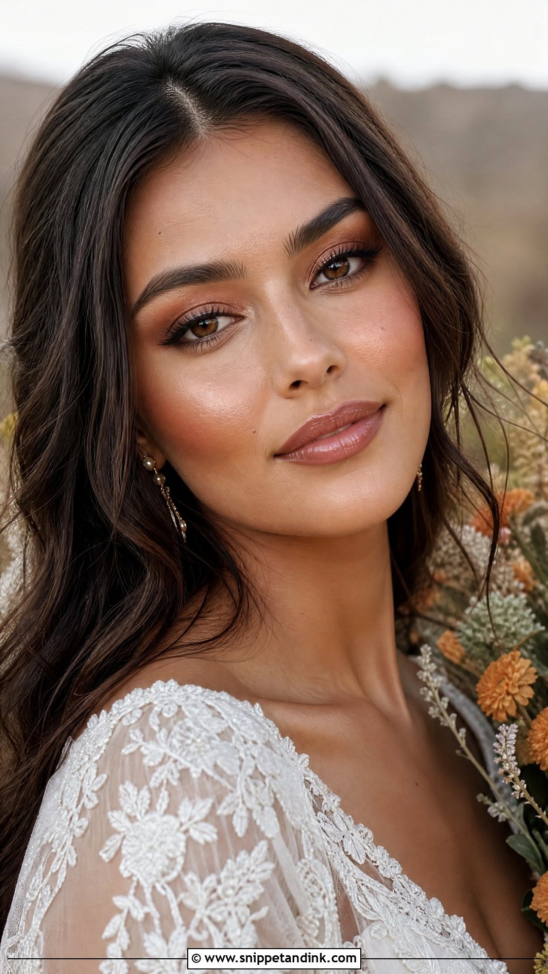 Boho Wedding Makeup - Snippet and Ink - 30 Makeup for Wedding Ideas