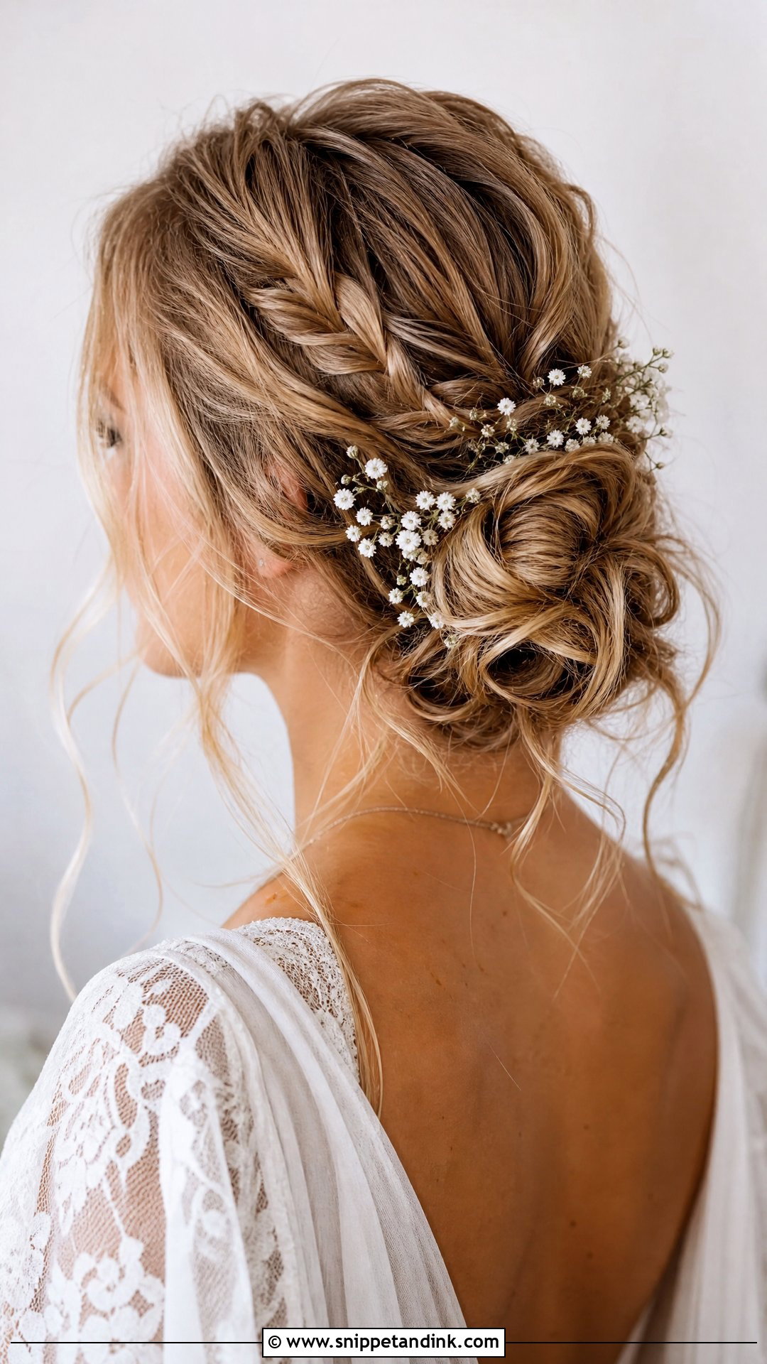 Boho Wedding Updo - Snippet and Ink - 20 Wedding Hair Up Do for Bride Ideas