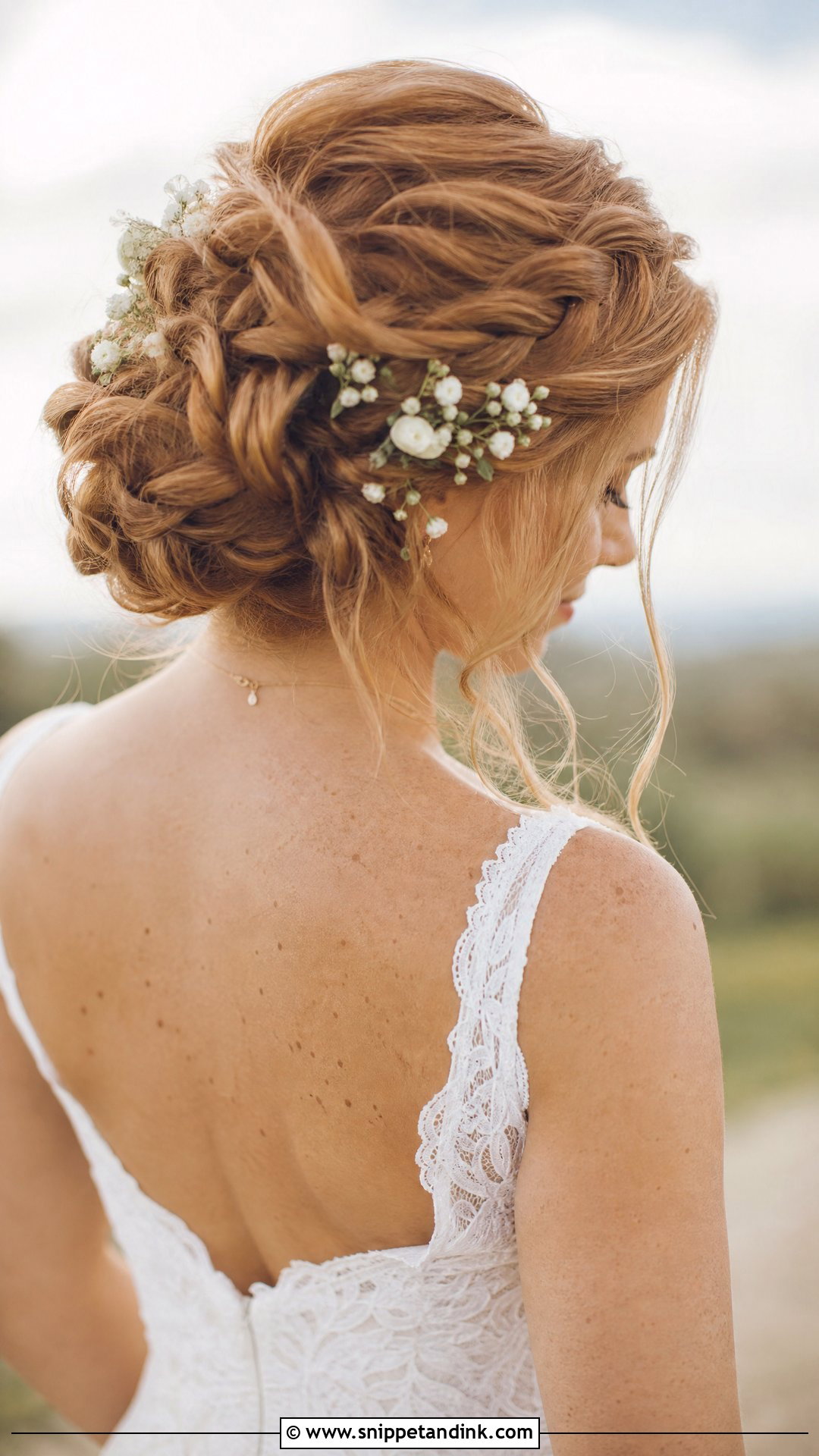 Boho Wedding Updo For Long Hair - Snippet and Ink - 20 Up Hairstyles for Long Hair Wedding