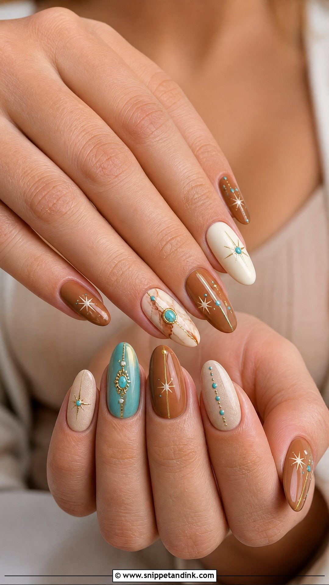 Boho Western Wedding Nails - Snippet and Ink - 25 Western Wedding Nails