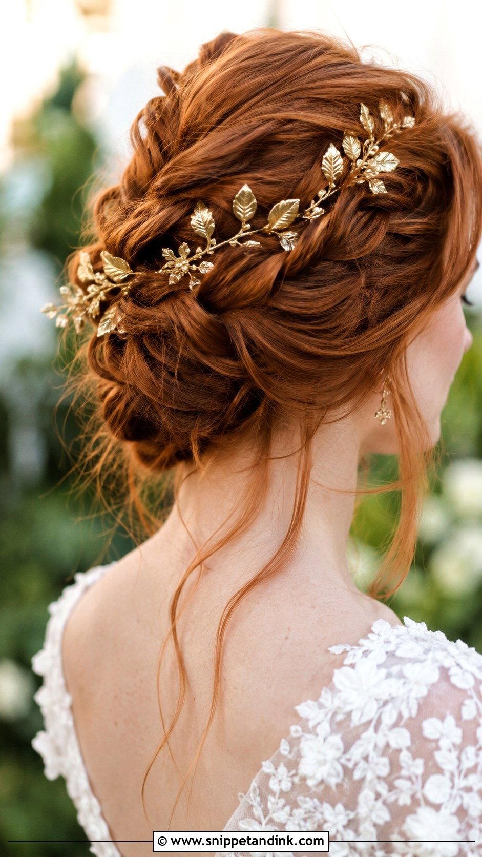 Botanical Bridal Hairpins - Snippet and Ink - 25 Bridal Hair Decorations