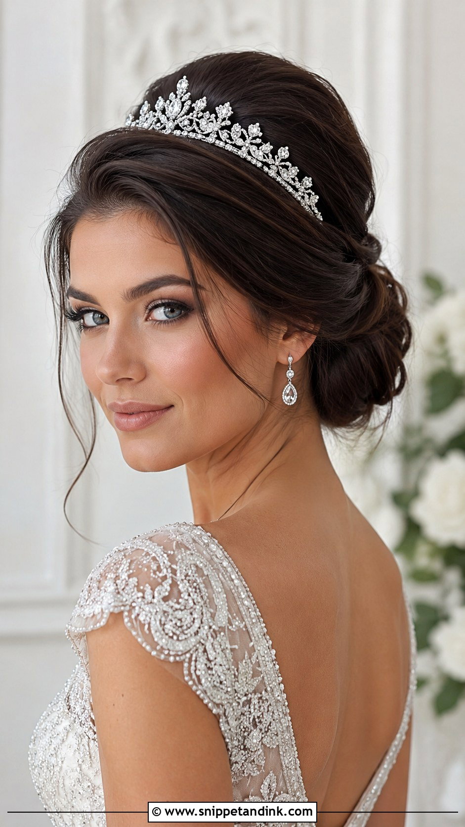 Bouffant Chignon - Snippet and Ink - 20 Bridal Chignon Ideas