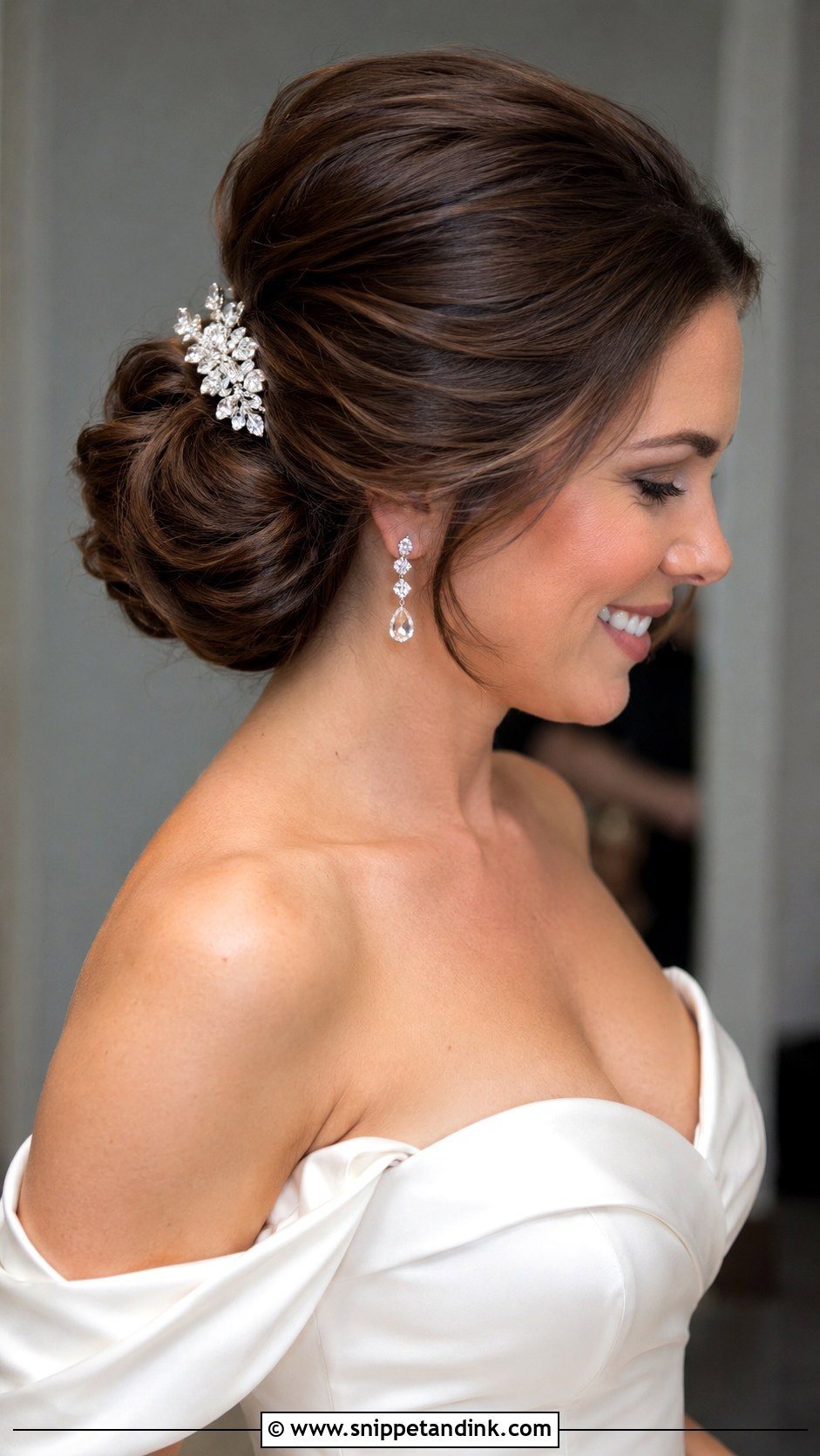 Bouffant Updo Wedding Hairstyle - Snippet and Ink - 25 Elegant Wedding Hairstyles for Long Hair