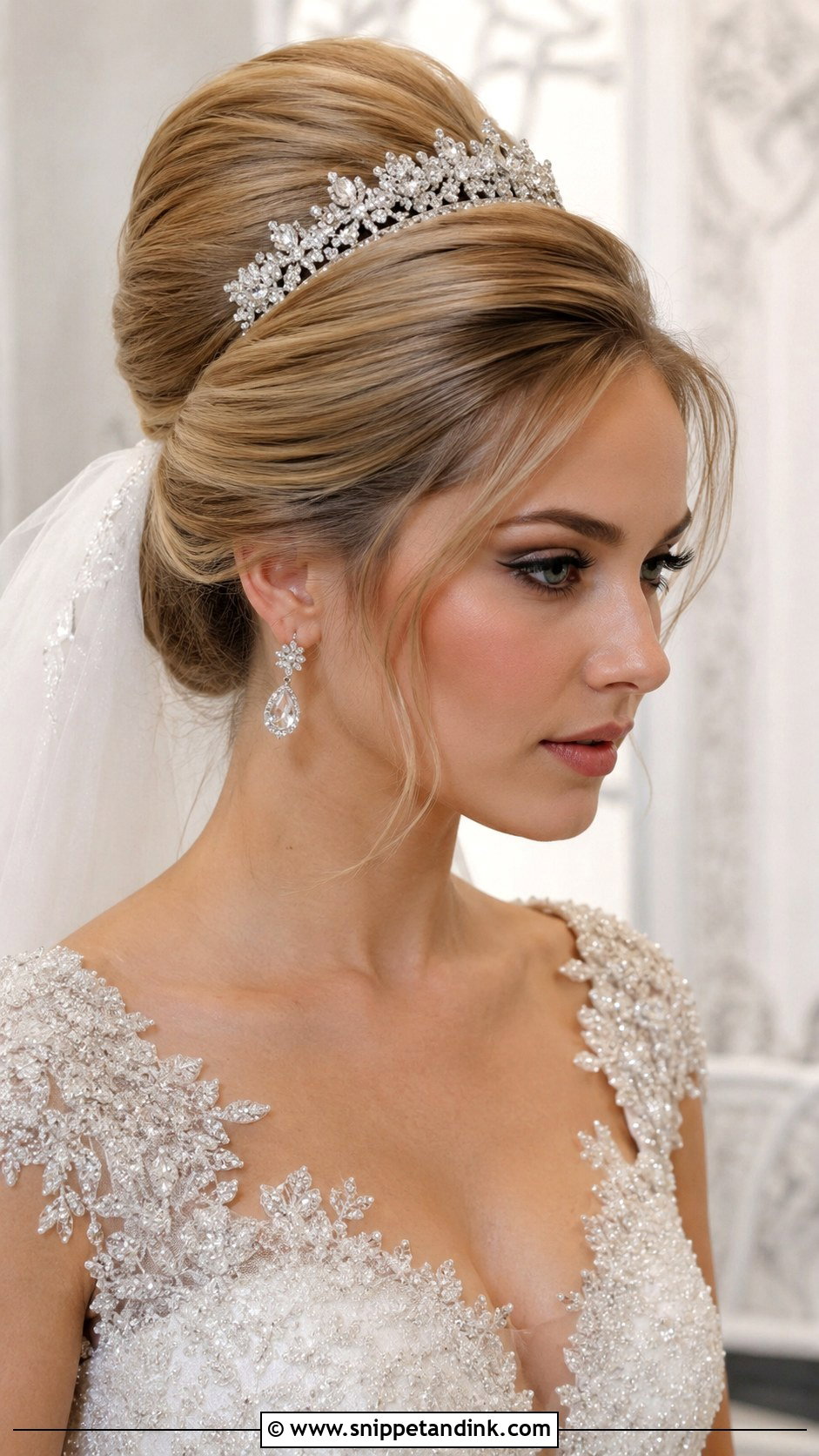 Bouffant Updo for Short Hair - Snippet and Ink - 25 Wedding Updos for Short Hair