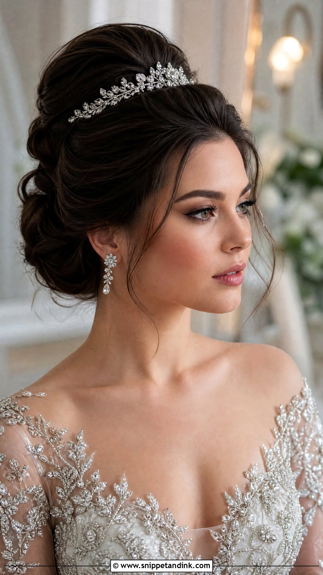 Bouffant Wedding Updo - Snippet and Ink - 20 Romantic Wedding Hair Updo Ideas