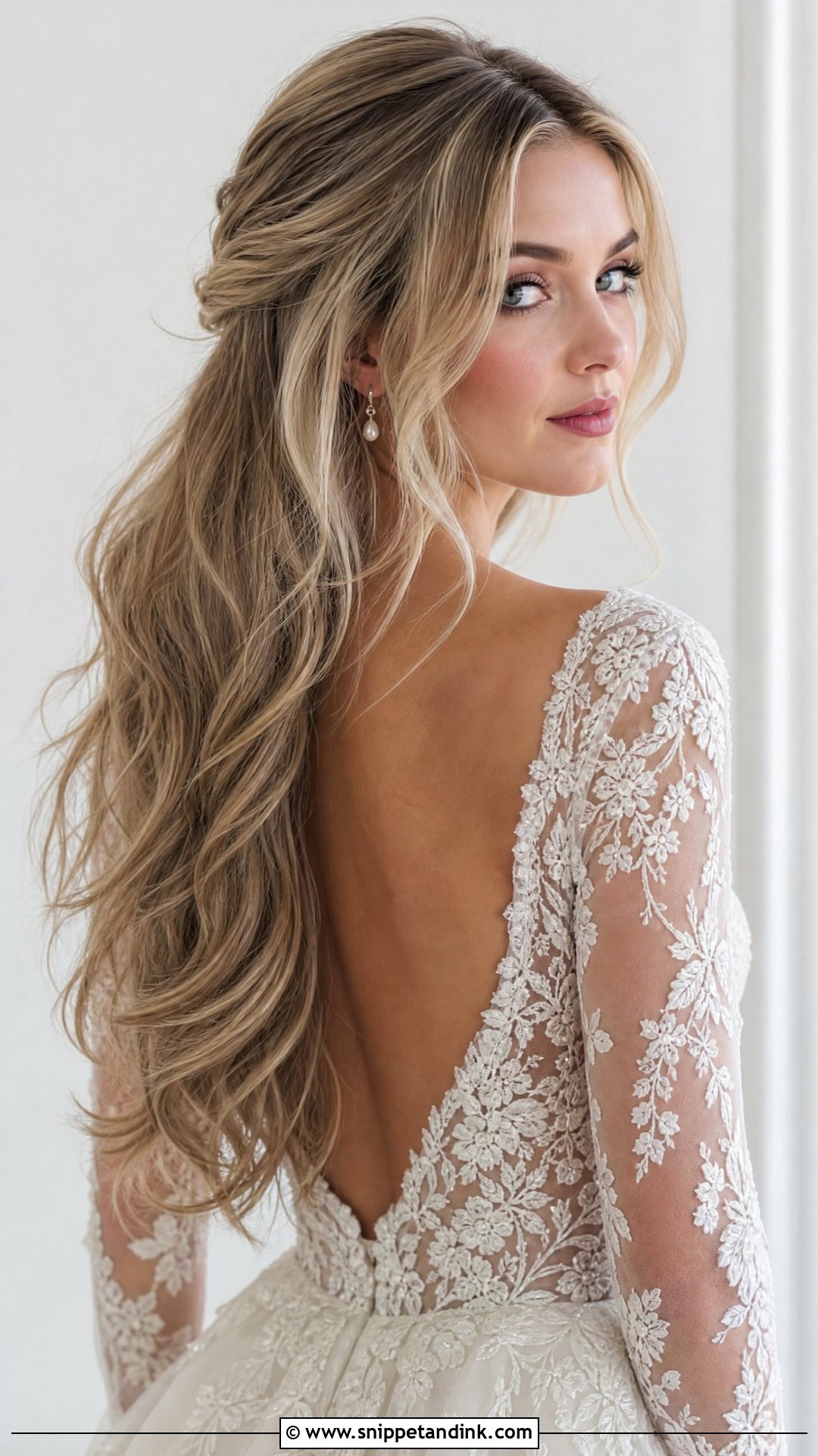 Bouncy Blow Dry Wedding Hair For Long Layers - Snippet and Ink - 15 Bouncy Blow Dry Wedding Hair Ideas