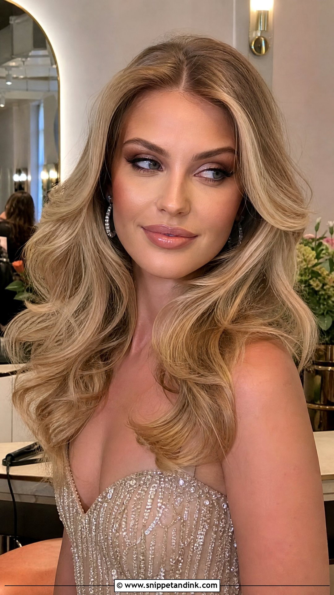 Bouncy Blowout With Volume - Snippet and Ink - 20 Debutante Hairstyles