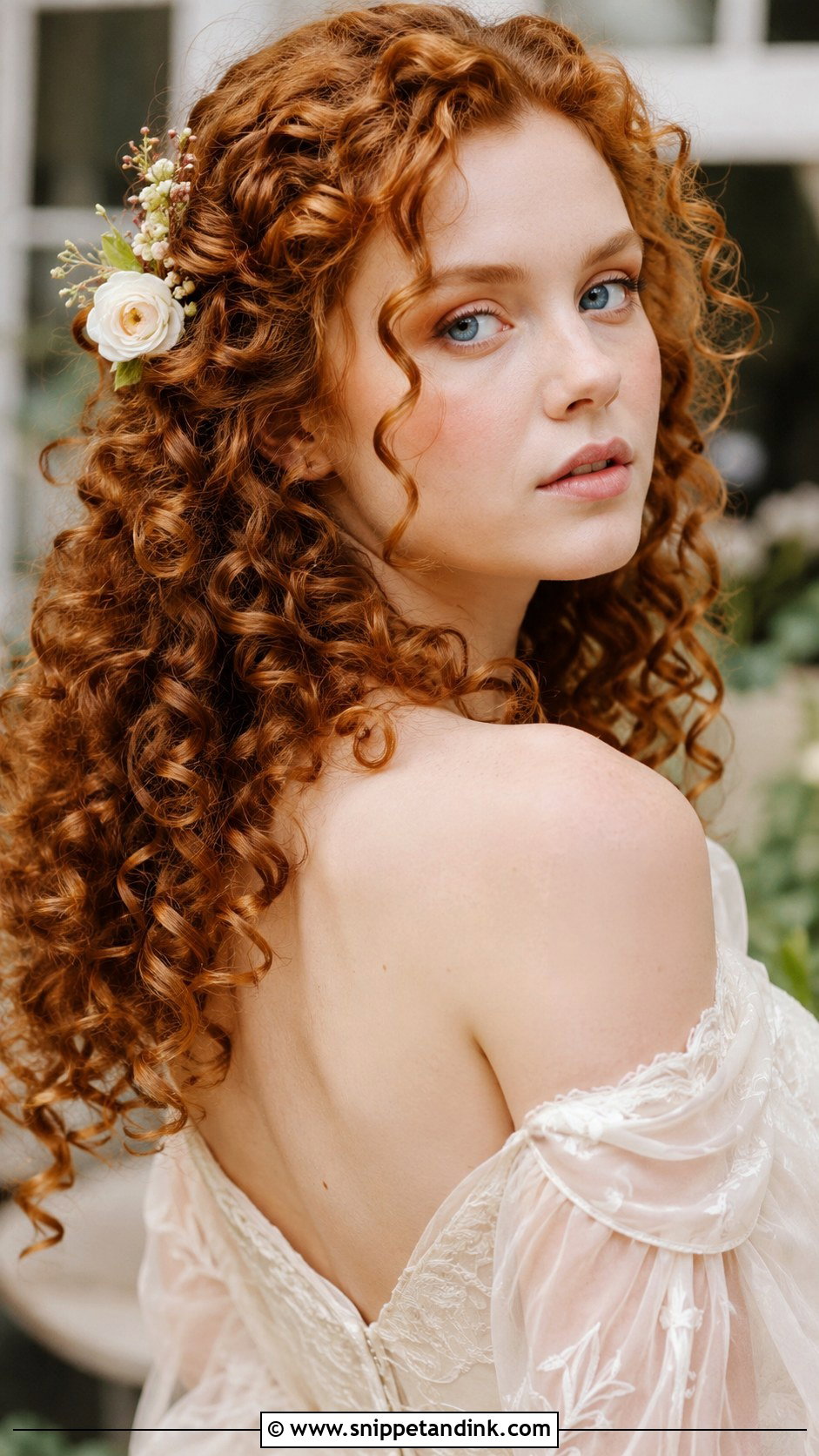 Bouncy Ringlet Open Curls - Snippet and Ink - 30 Open Hairstyles for Engagement