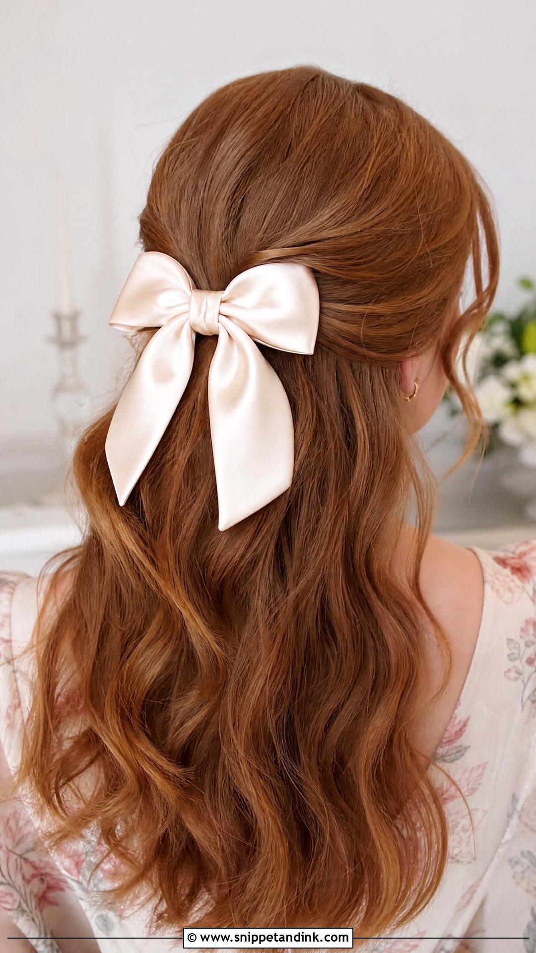 Bow Hair Clip for Wedding Guests - Snippet and Ink - 20 Wedding Guest Hair Accessories
