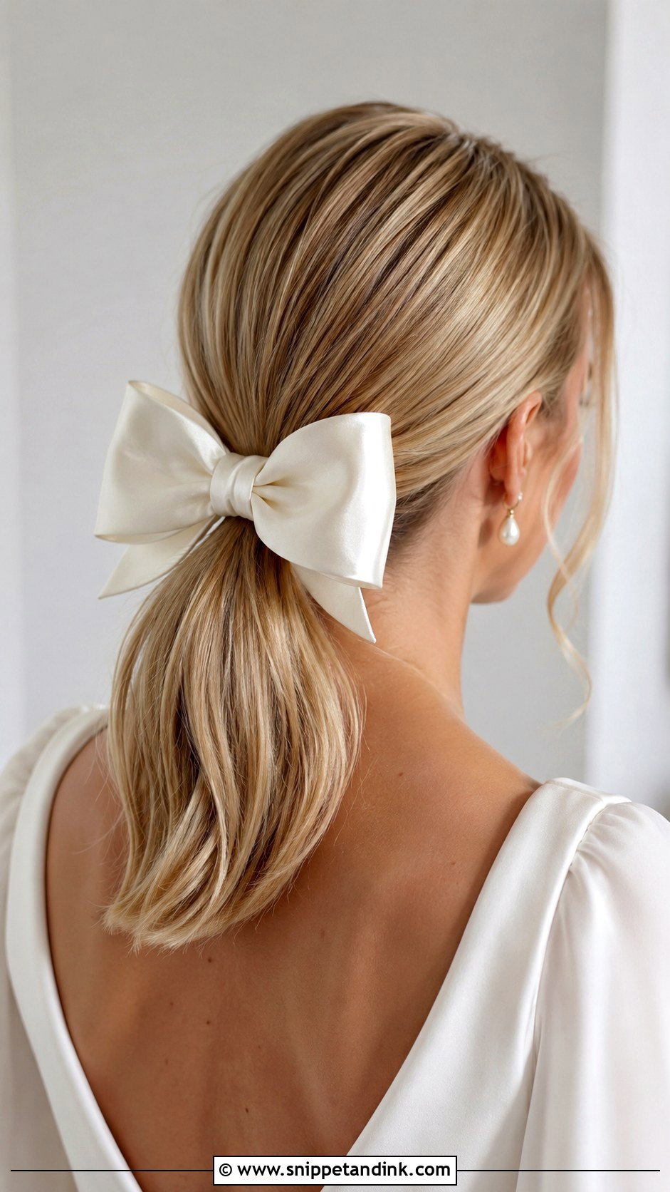 Bow Wedding Hair Fascinator - Snippet and Ink - 15 Wedding Hair Fascinator Ideas