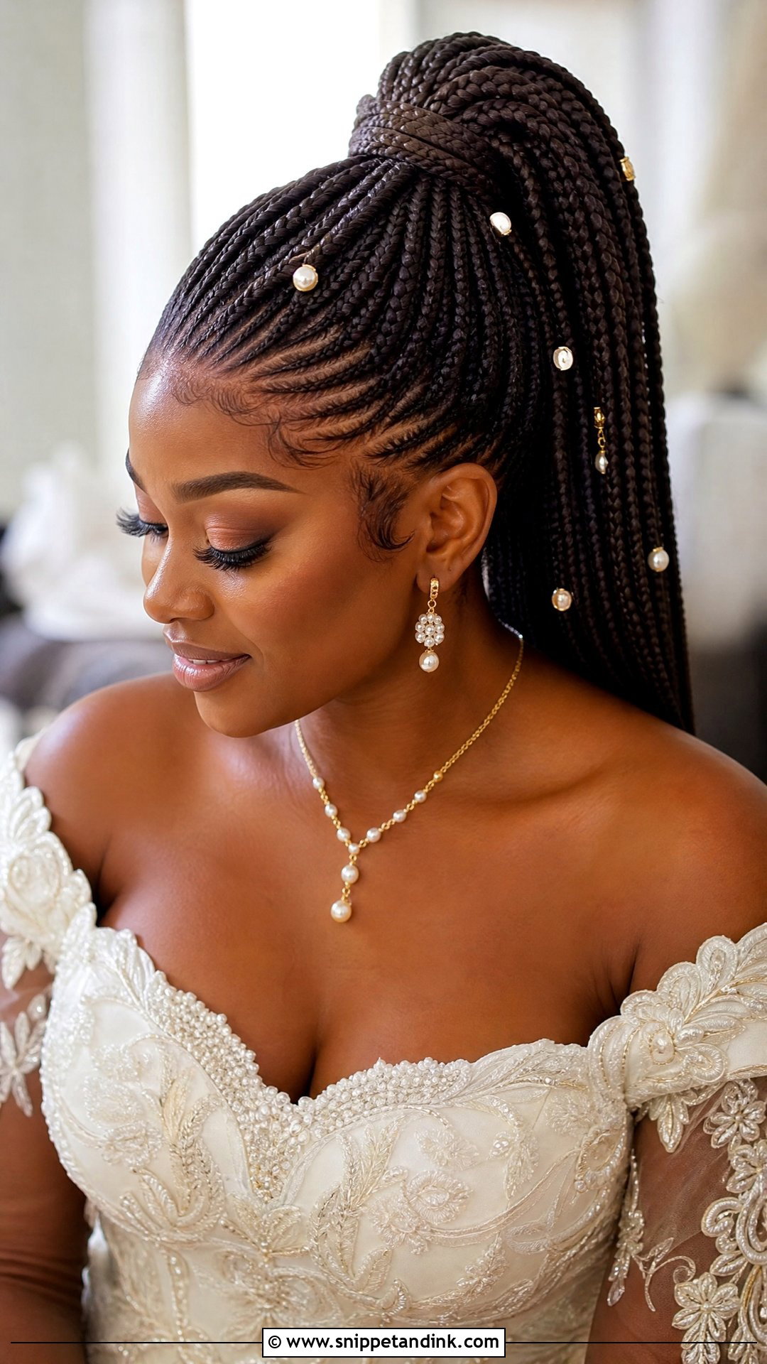 Box Braided Ponytail Wedding - Snippet and Ink - 15 Braided Ponytail Hairstyles Wedding