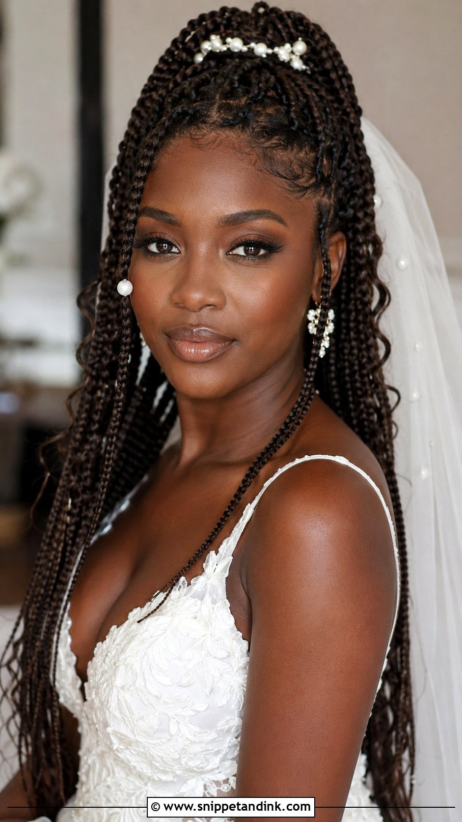 Box Braids Bridal Hair - Snippet and Ink - 20 Bridal Hair with Braids