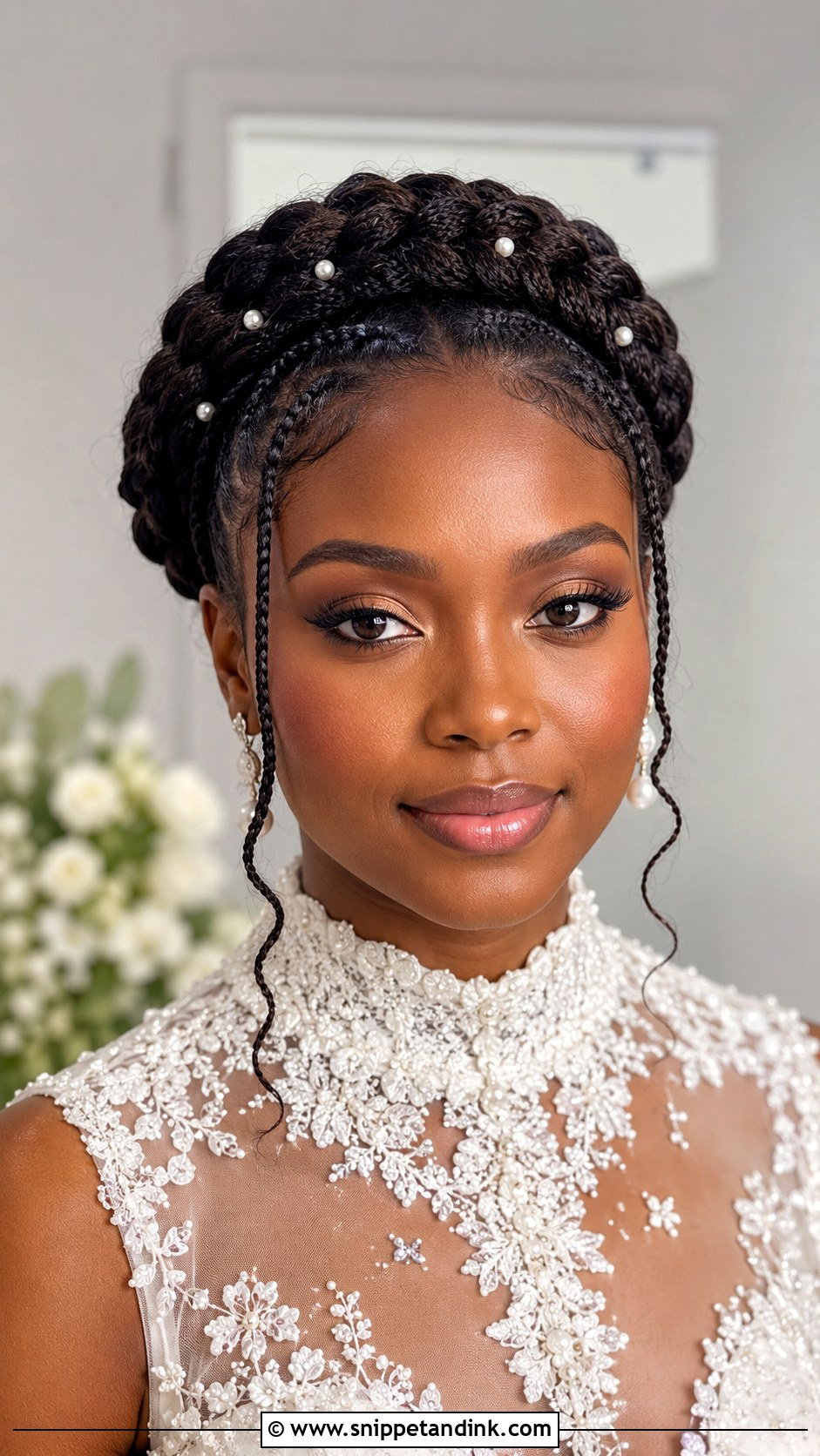 Box Braids With Beads Wedding - Snippet and Ink - 15 Wedding Box Braids