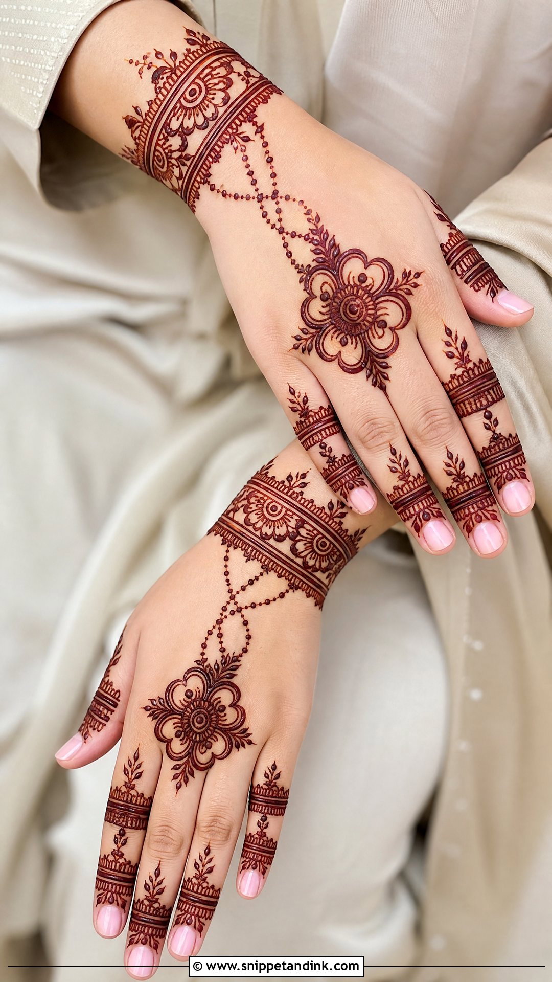 Bracelet Arabic Bridal Mehndi Design - Snippet and Ink - 20 Bridal Arabic Mehandi Mehndi Designs